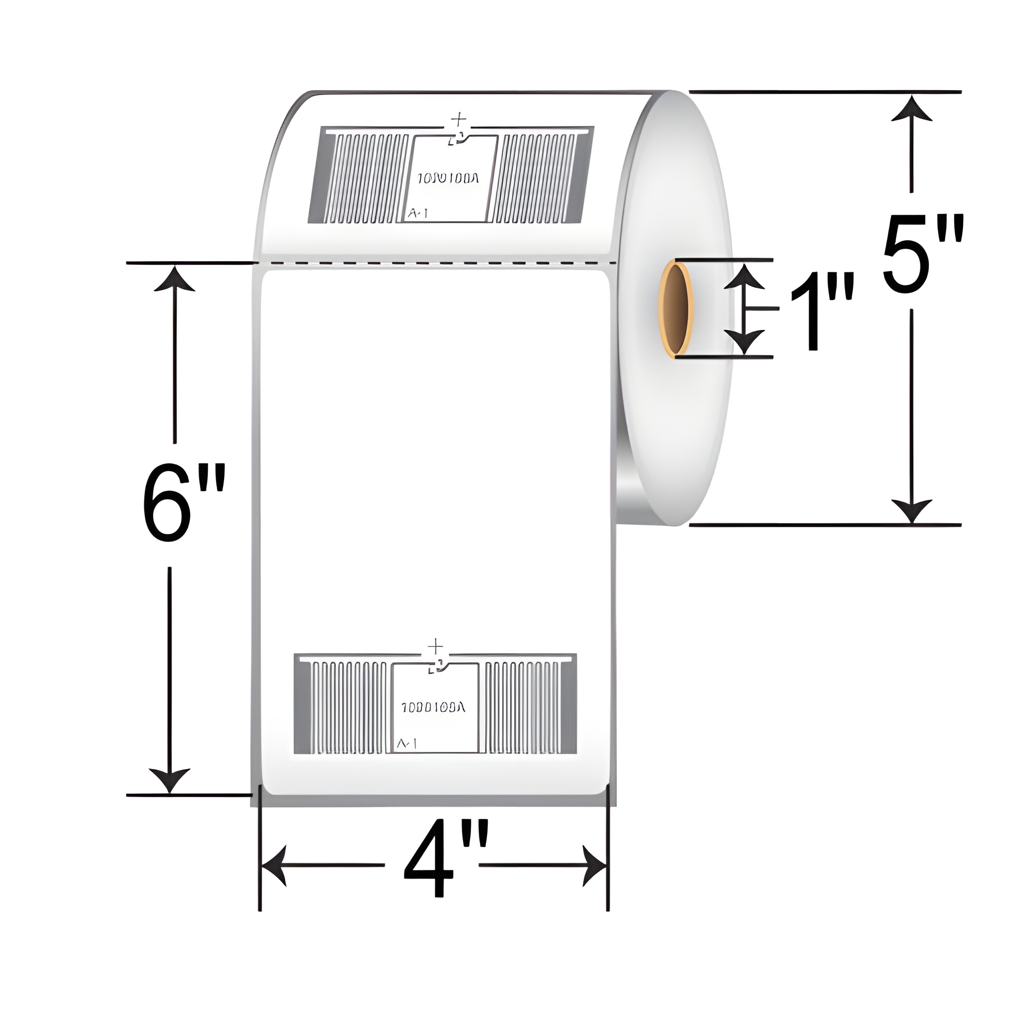 TSC 4x6 Thermal Transfer RFID Label P150263-001