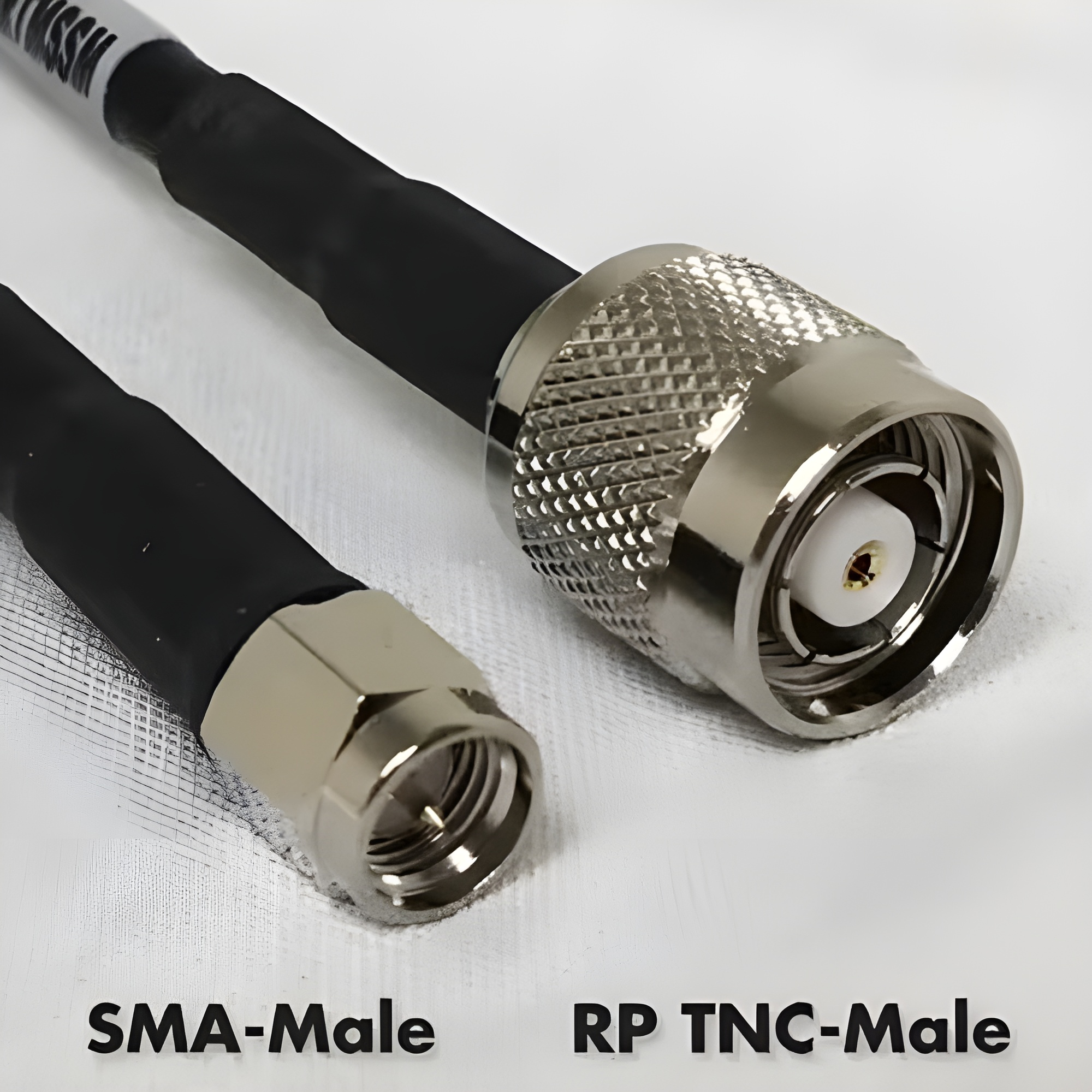 RFID Cables: RP TNC Male to SMA Male (Reader to SMA Antenna) or (Reader to Multiplexer)