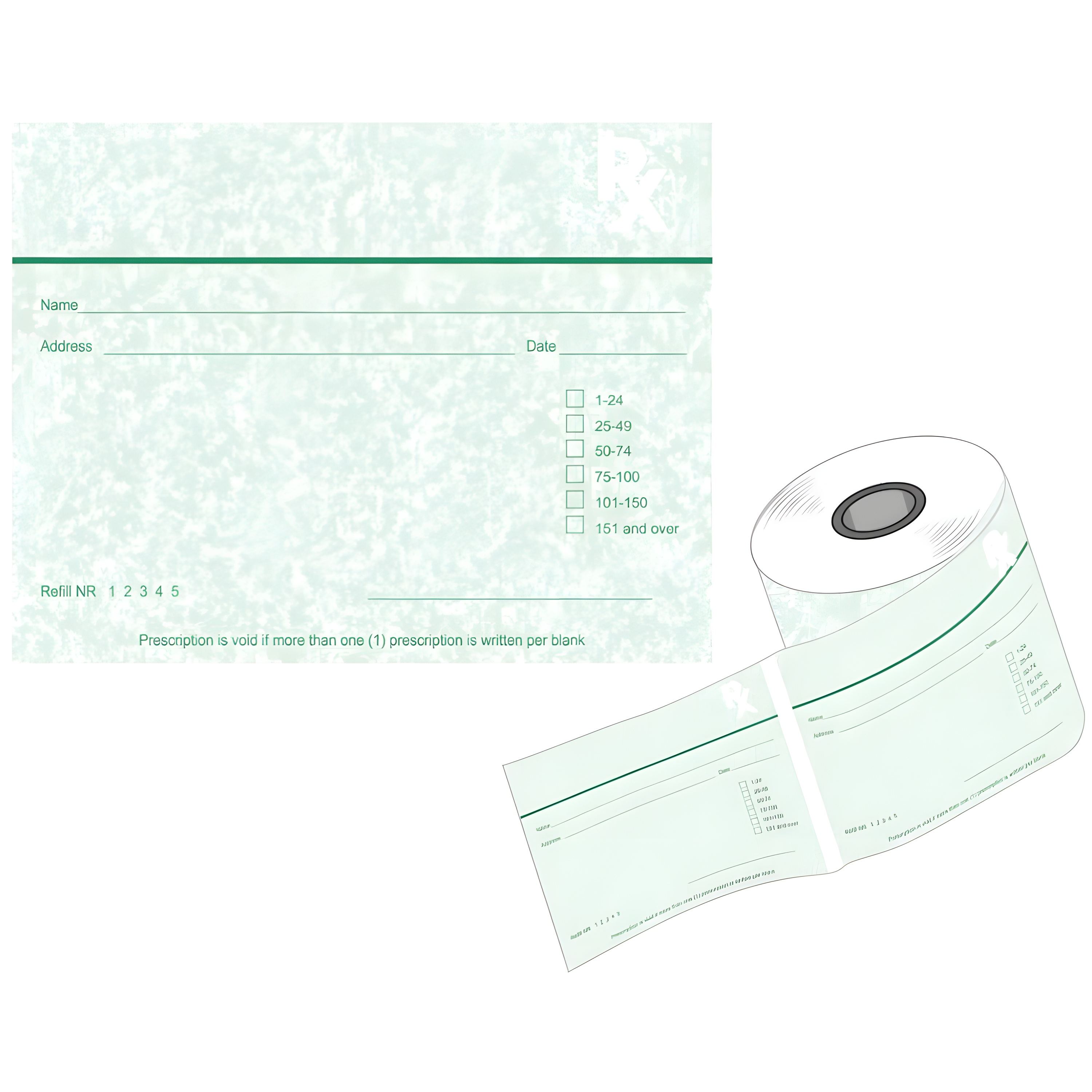 Thermamark 4.25"X250' Prescription Paper RX574