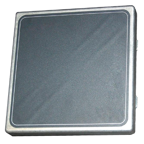 Laird S8656XR 8x8 Inch All-Metal Circularly Polarized RFID Forklift Antenna S8656XRRN