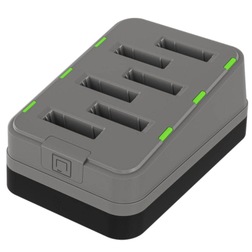 Zebra WS301 6-Slot Spare Battery Charger SAC-WS3X-6S7-01