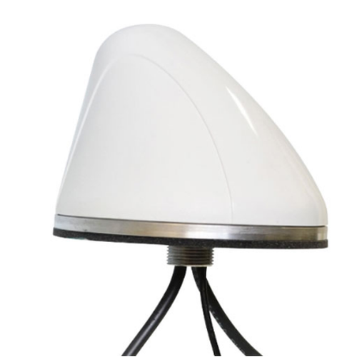 Mobile Mark SMW-305-3C3J2C-WHT-180 White Combo LTE+WiFi+GPS 3-cable Surface Mount Antenna SMW-305-3C3J2C-WHT-180