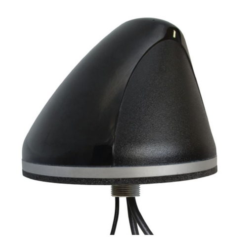 Mobile Mark SMW-305-3C3C2C-BLK-180 Black Combo LTE+WiFi+GPS 3-cable Surface Mount Antenna SMW-305-3C3C2C-BLK-180