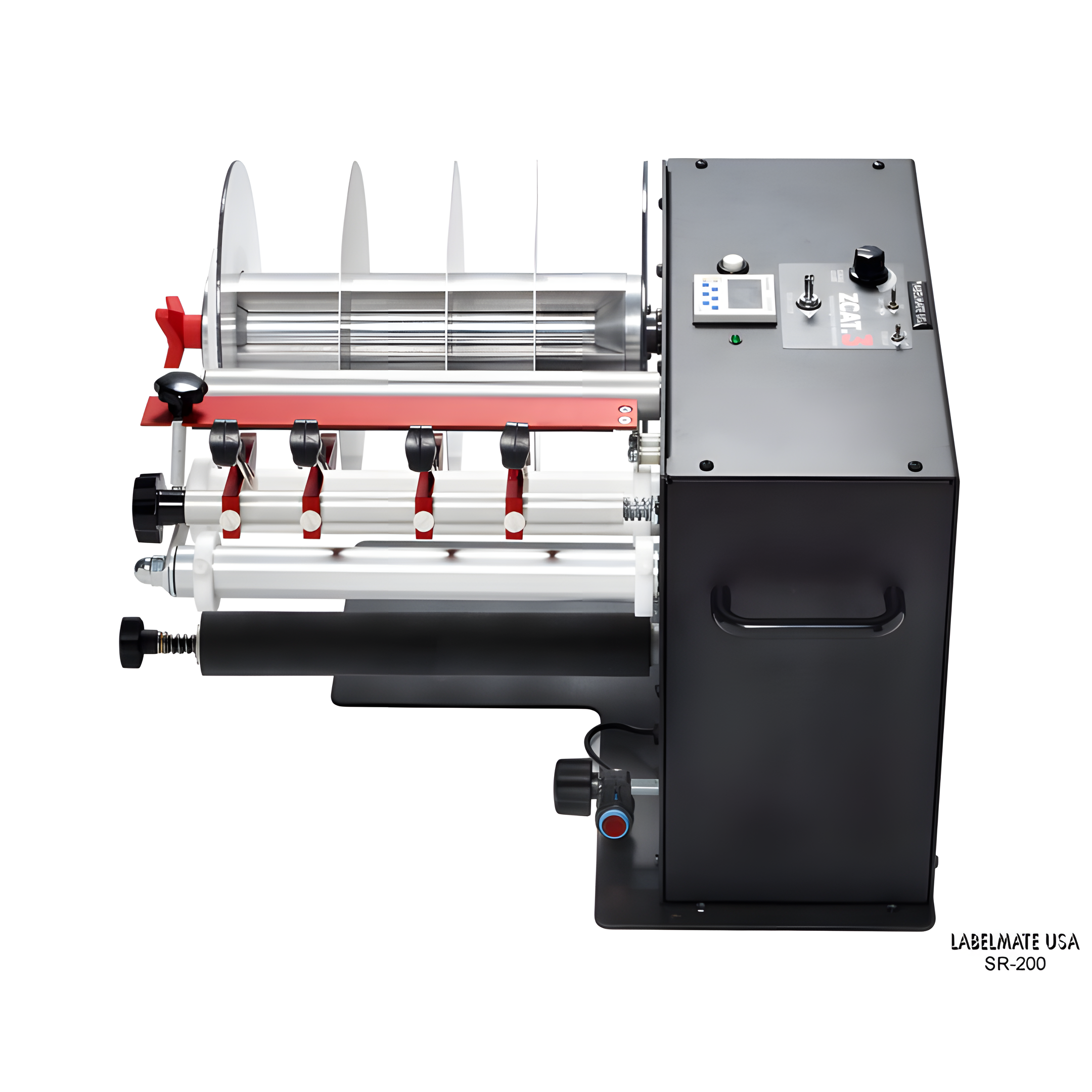 Labelmate SR-200 All-in-one Label Slitter/Rewinder [10", 3 Blades] SR-200