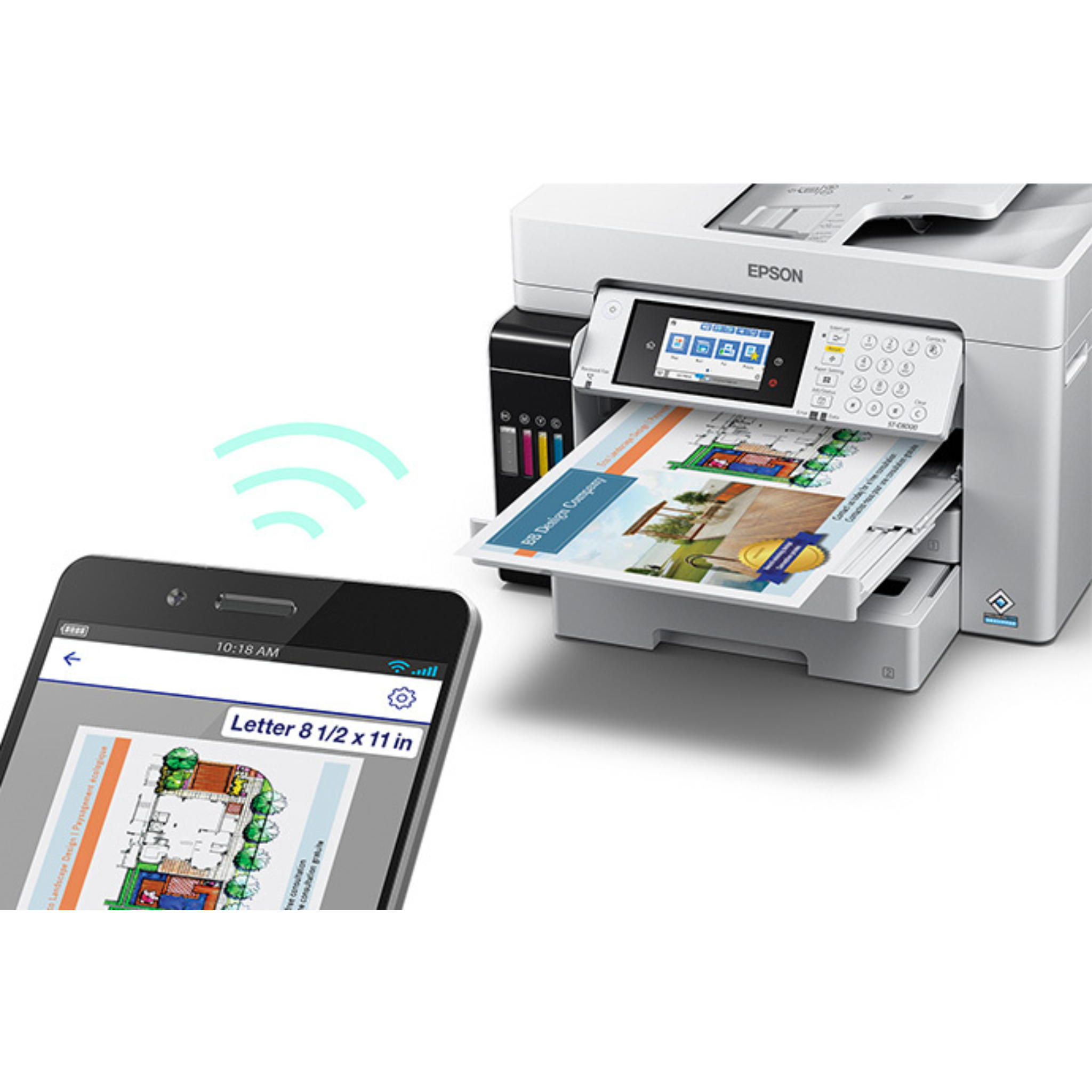 Epson WorkForce ST-C8000 Supertank Color Printer C11CH71203