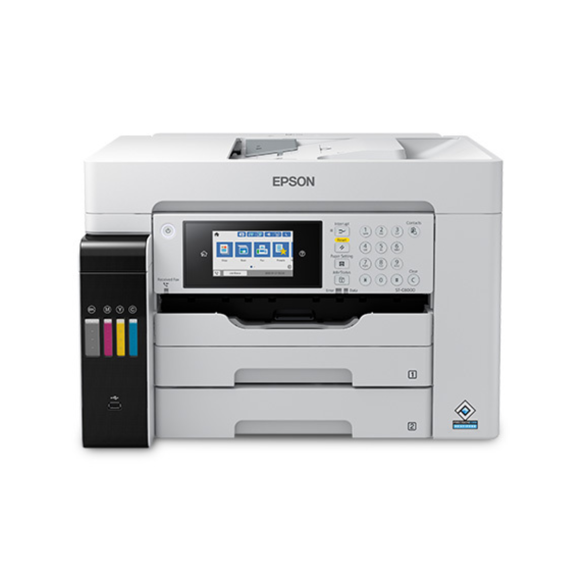 Epson WorkForce ST-C8000 Supertank Color Printer C11CH71202