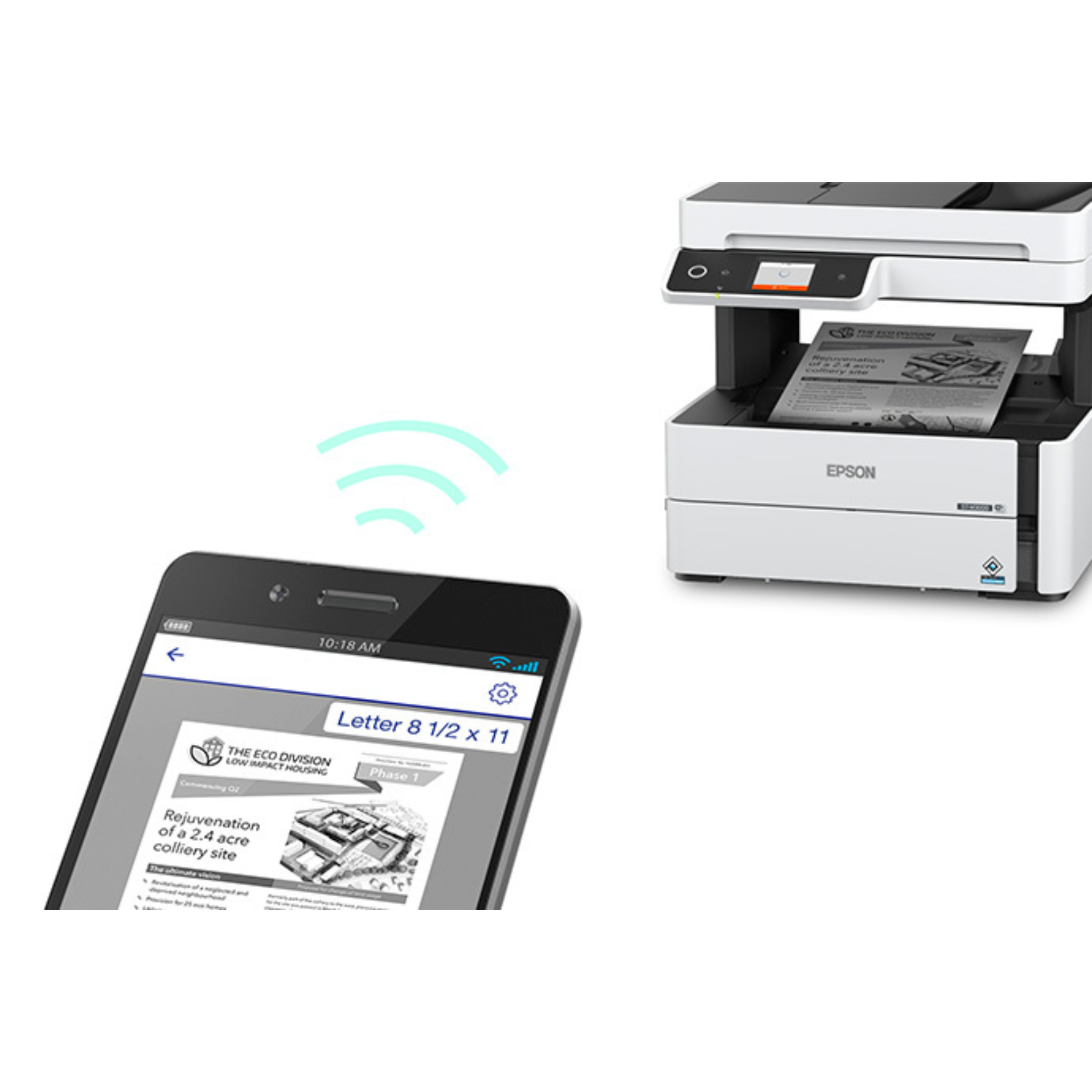 Epson WorkForce Pro ST-M3000 Supertank Monochrome Printer C11CG93201