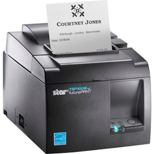Square Stand Certified TSP143  Star POS Printer USB Auto Cutter WHITE 39472410 