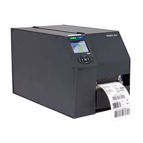 Printronix T8000 4inch TT Printer [203dpi, Serial, Rewinder/Peeler, ODV] T82X4-1101-1