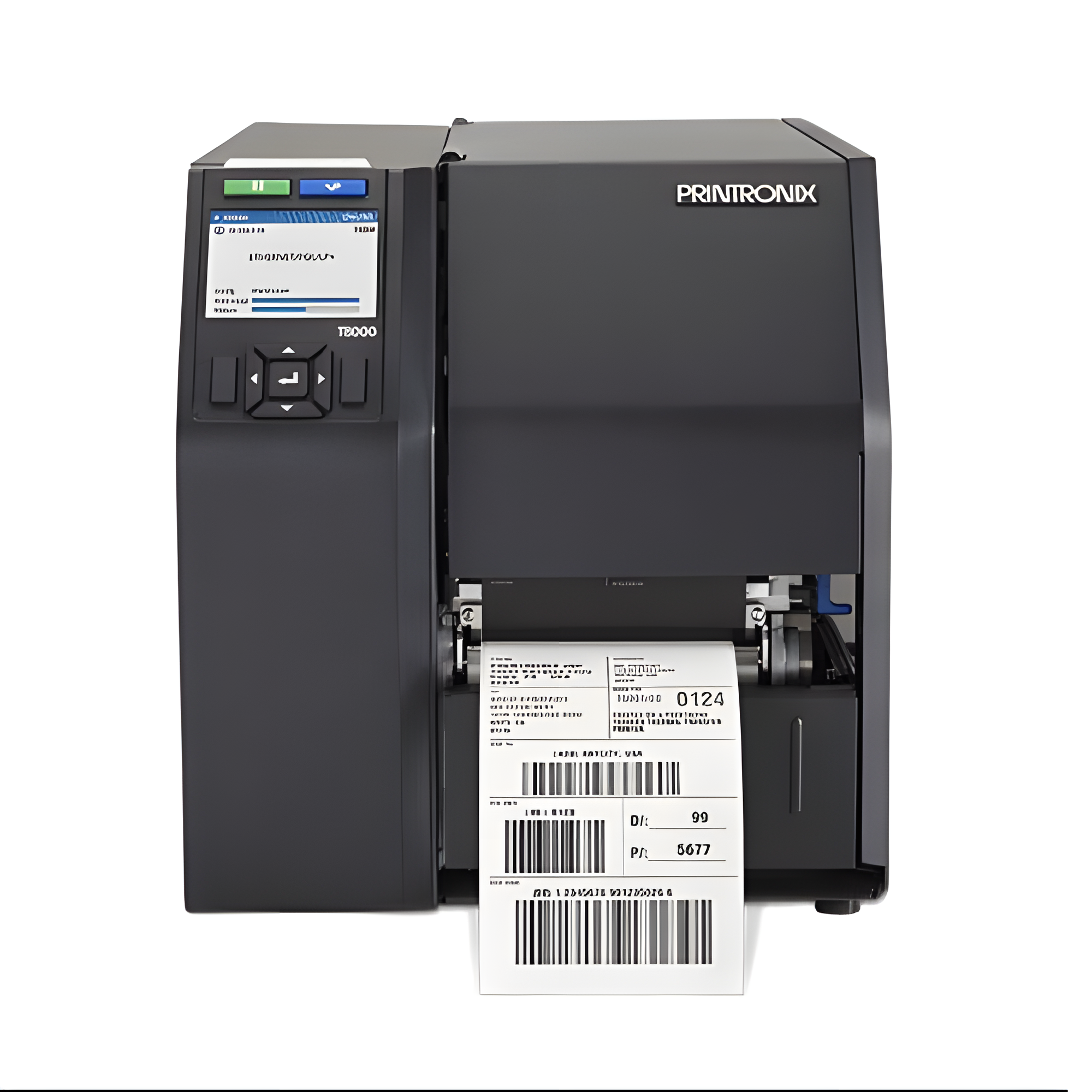 Printronix T8000 4inch TT Printer [300dpi, Rewind/Peeler, ODV] T83X4-1141-1