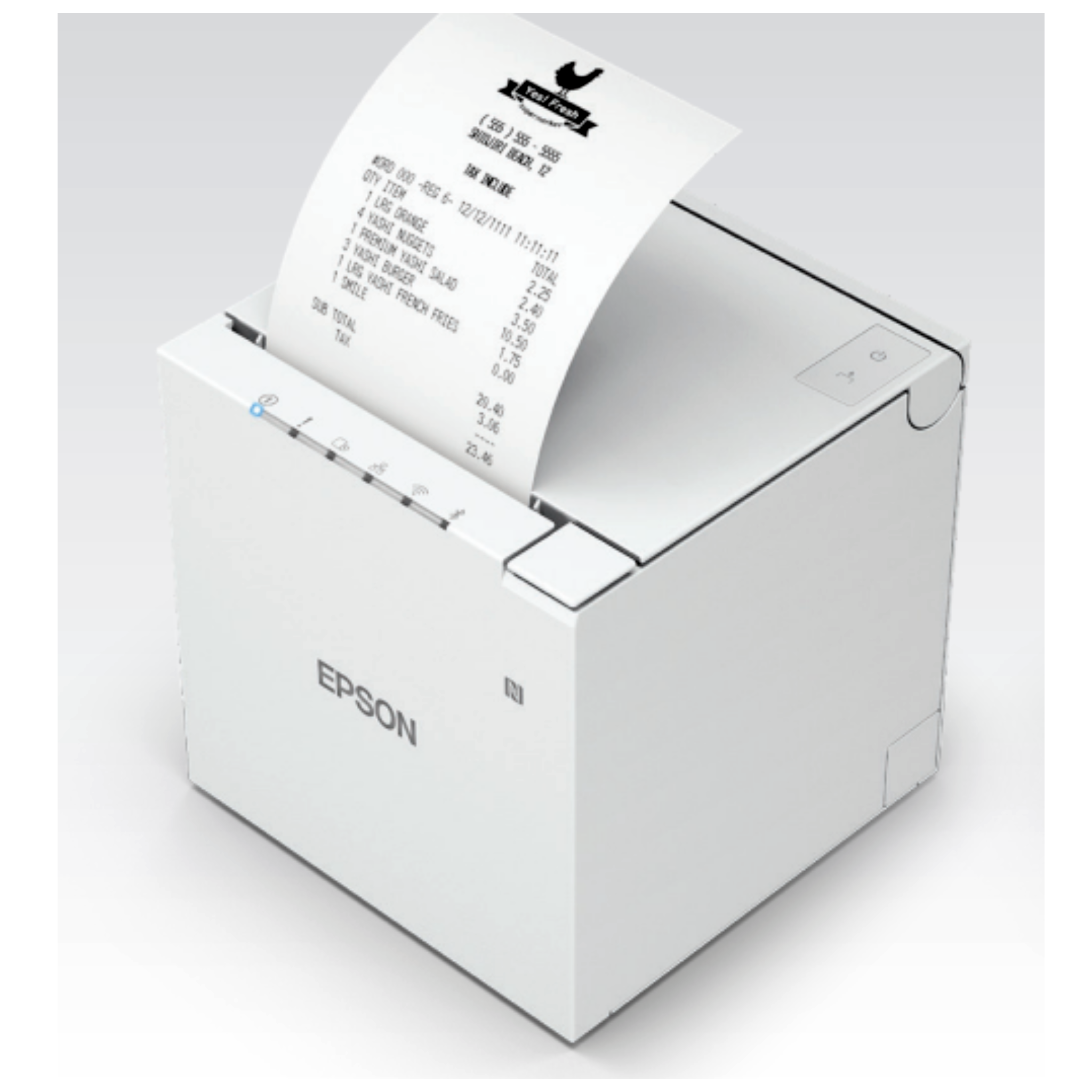 Epson TM-M50II Thermal Receipt Printer [White, USB, Cutter] C31CK52001