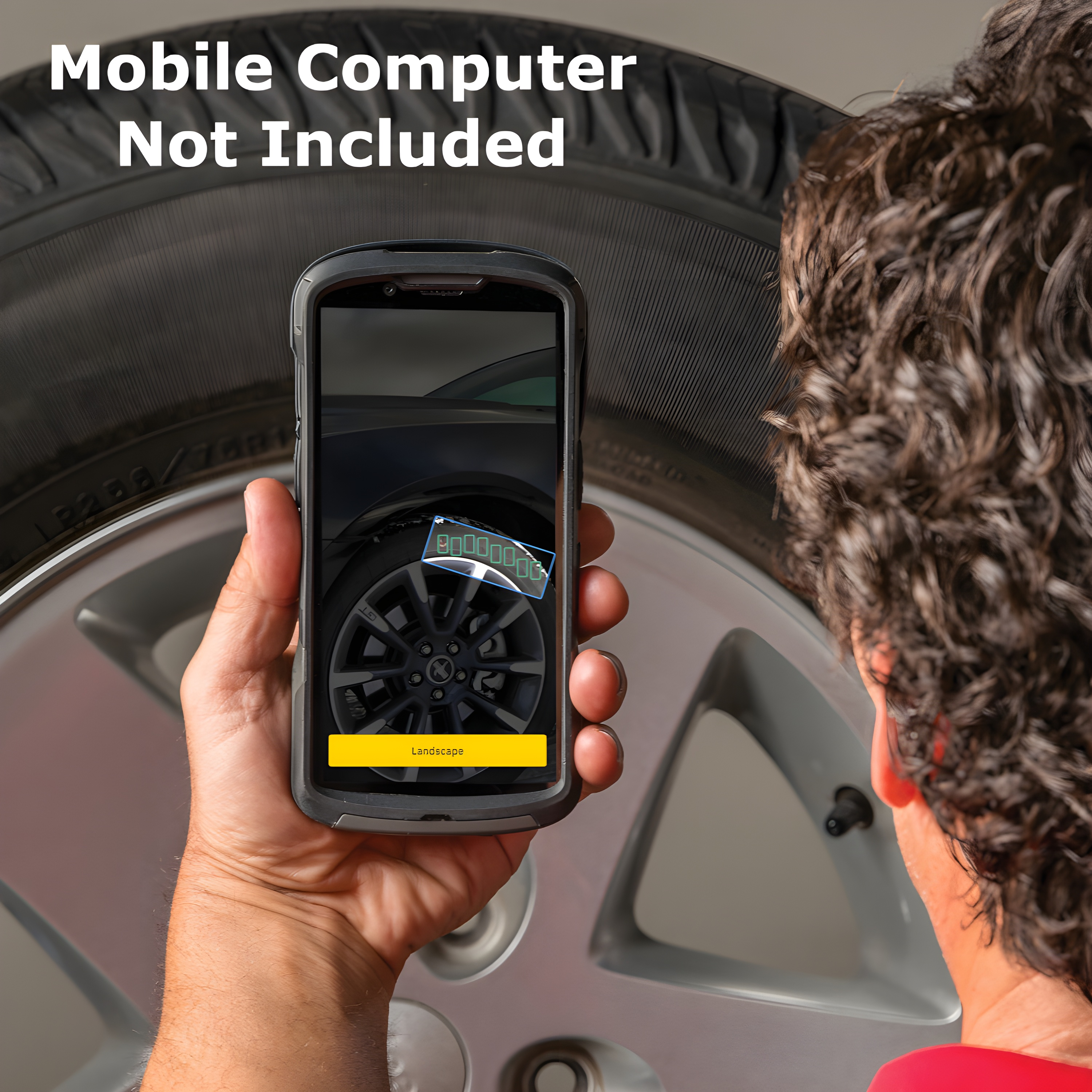 Zebra TC58E Snap-on Tire Tread Depth Reader TRD-TC5X-SNP1-01