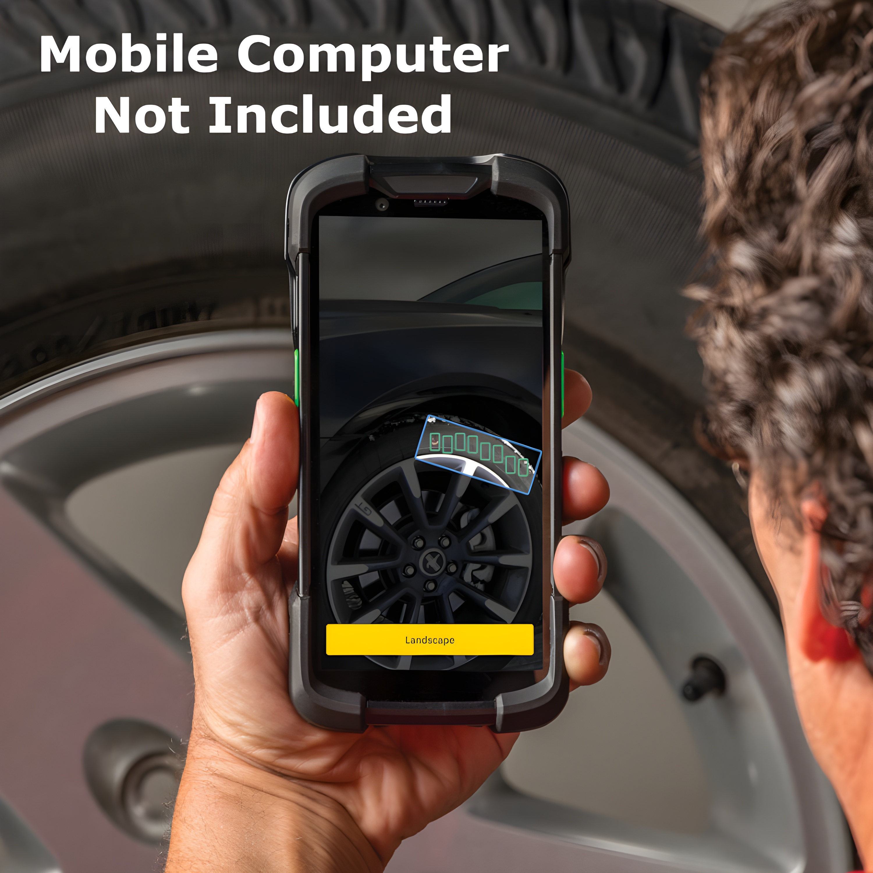 Zebra TC78 Snap-on Tire Tread Depth Reader TRD-TC7X-SNP1-02