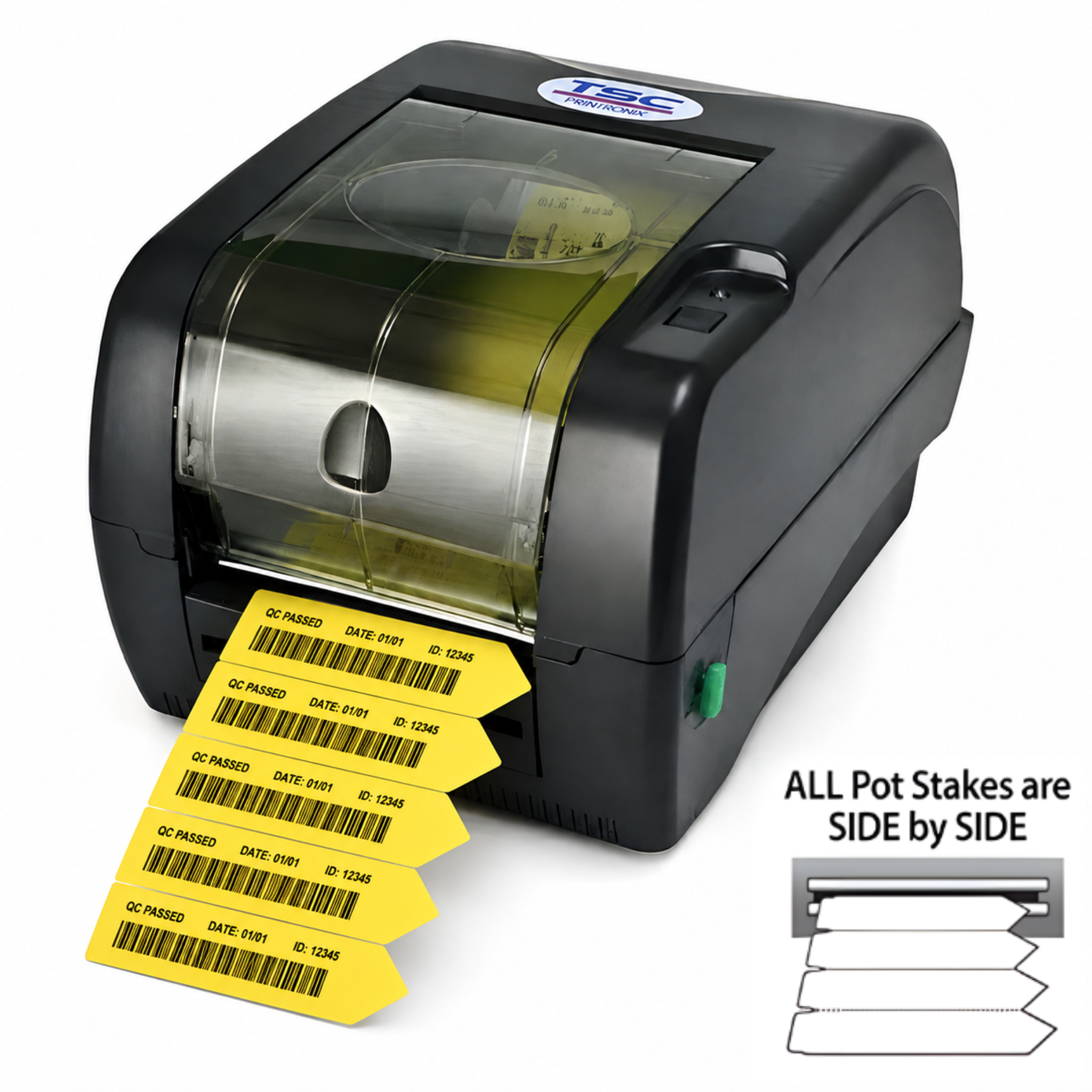 TSC TTP-247 TT Printer [Horticulture, 203dpi, Ethernet, External Unwinder] 99-125A024-5061