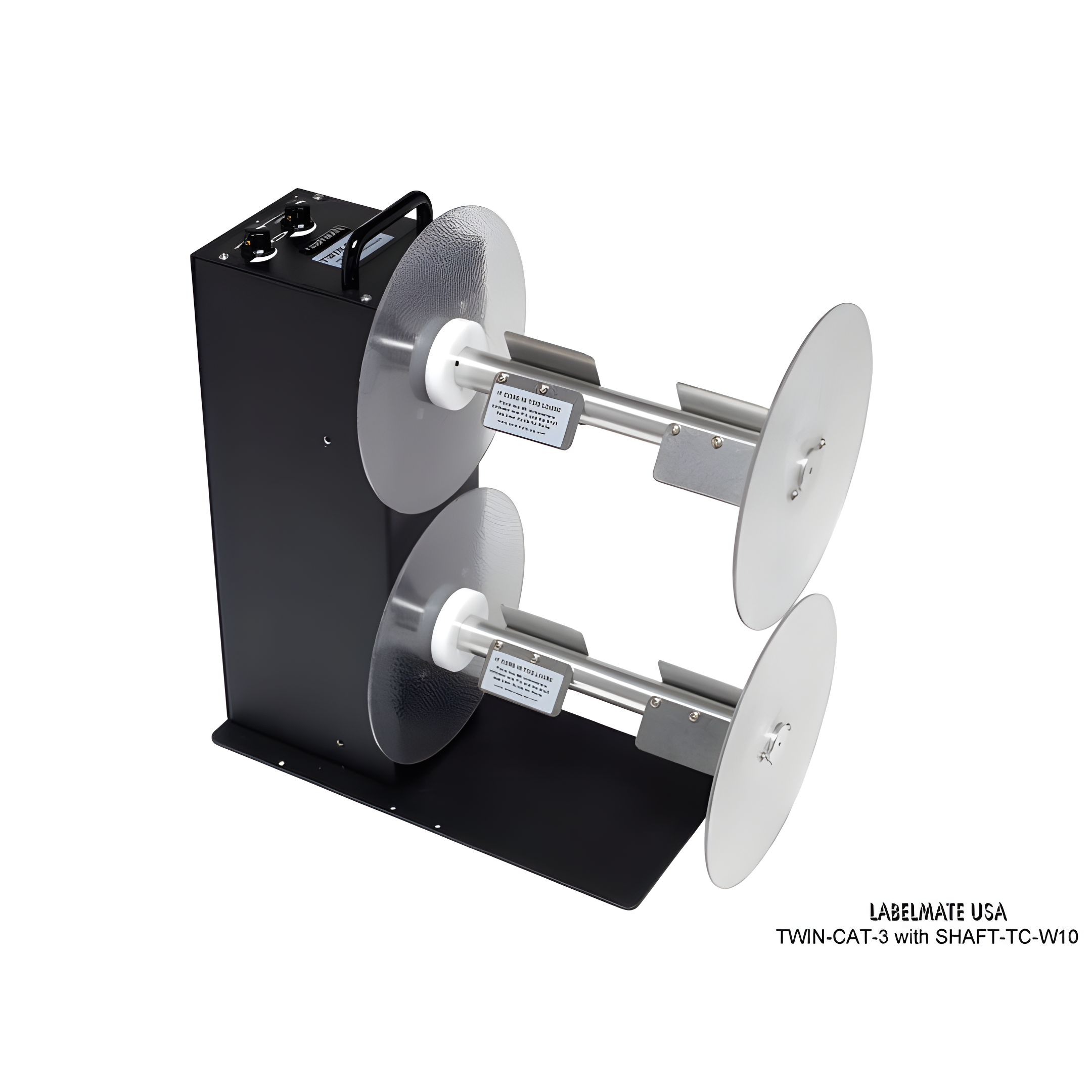 Labelmate TWIN-CAT-3 Vertical Rewind Station [10.5", Drive Unit Only] TWIN-CAT-3