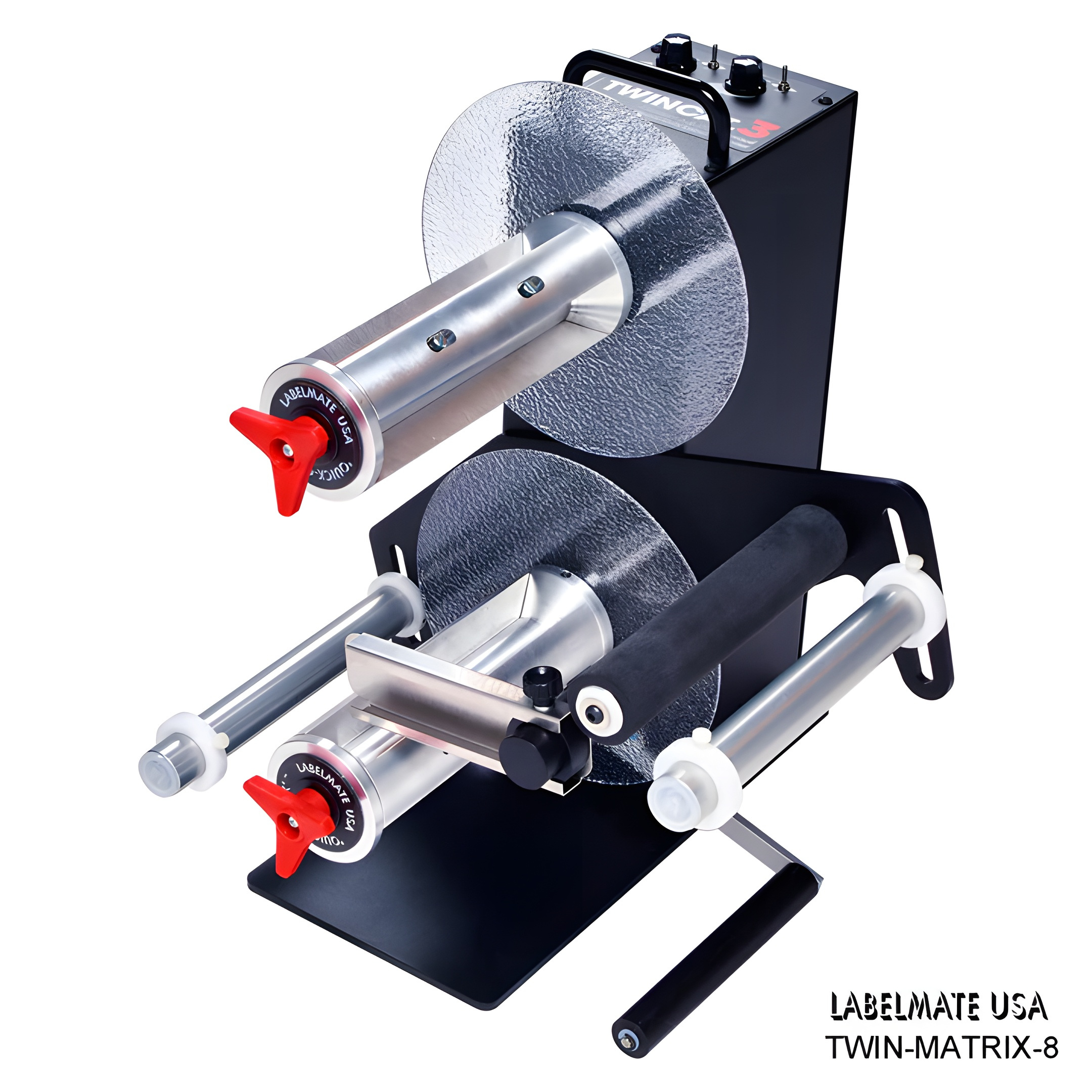 Labelmate TWIN-MATRIX-8 In-Line Matrix Removal Rewinder [Media up to 8.5" wide] TWIN-MATRIX-8