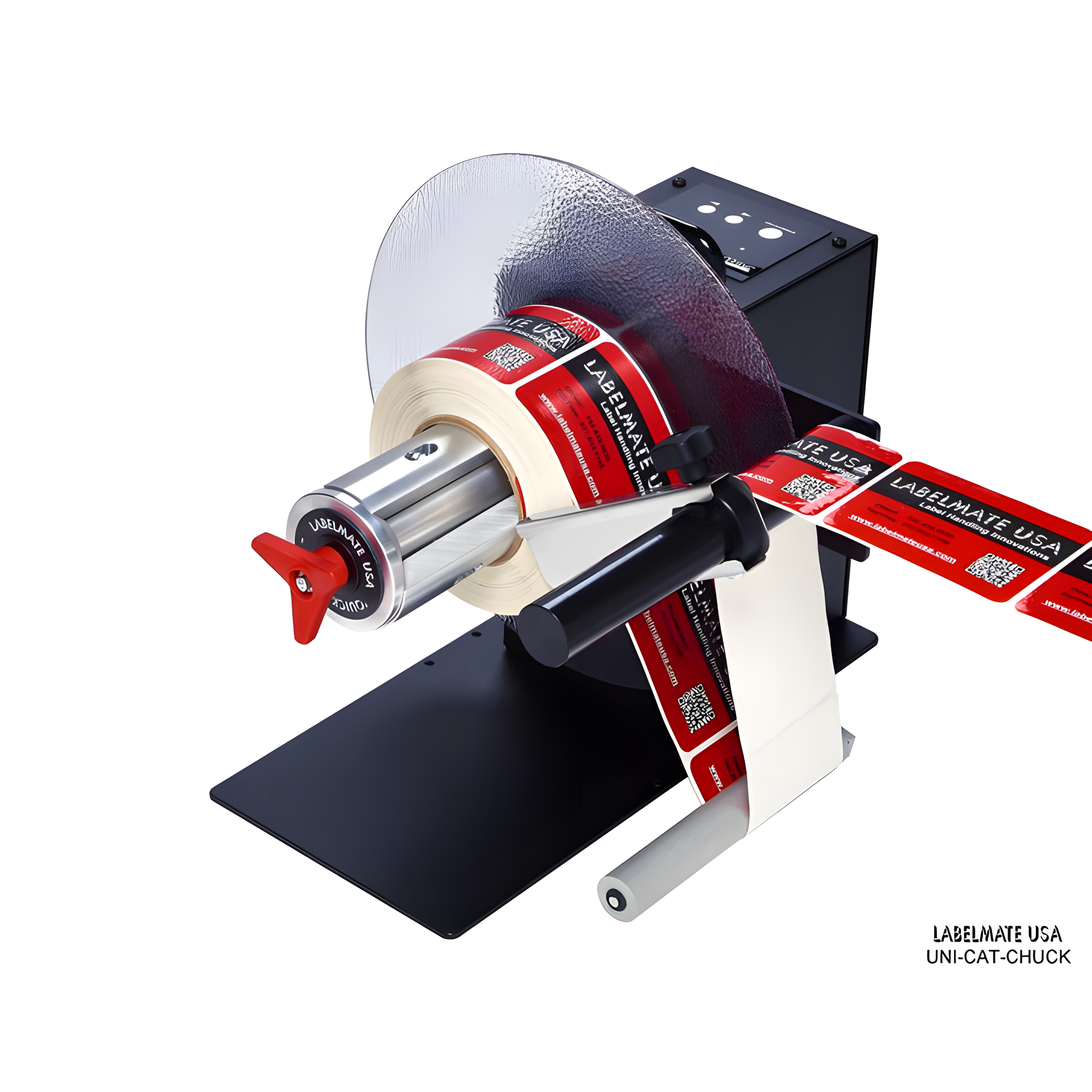 Labelmate UNI-CAT-CHUCK Universal “Smart” Rewinder/Unwinder [6.5"] UNI-CAT-CHUCK