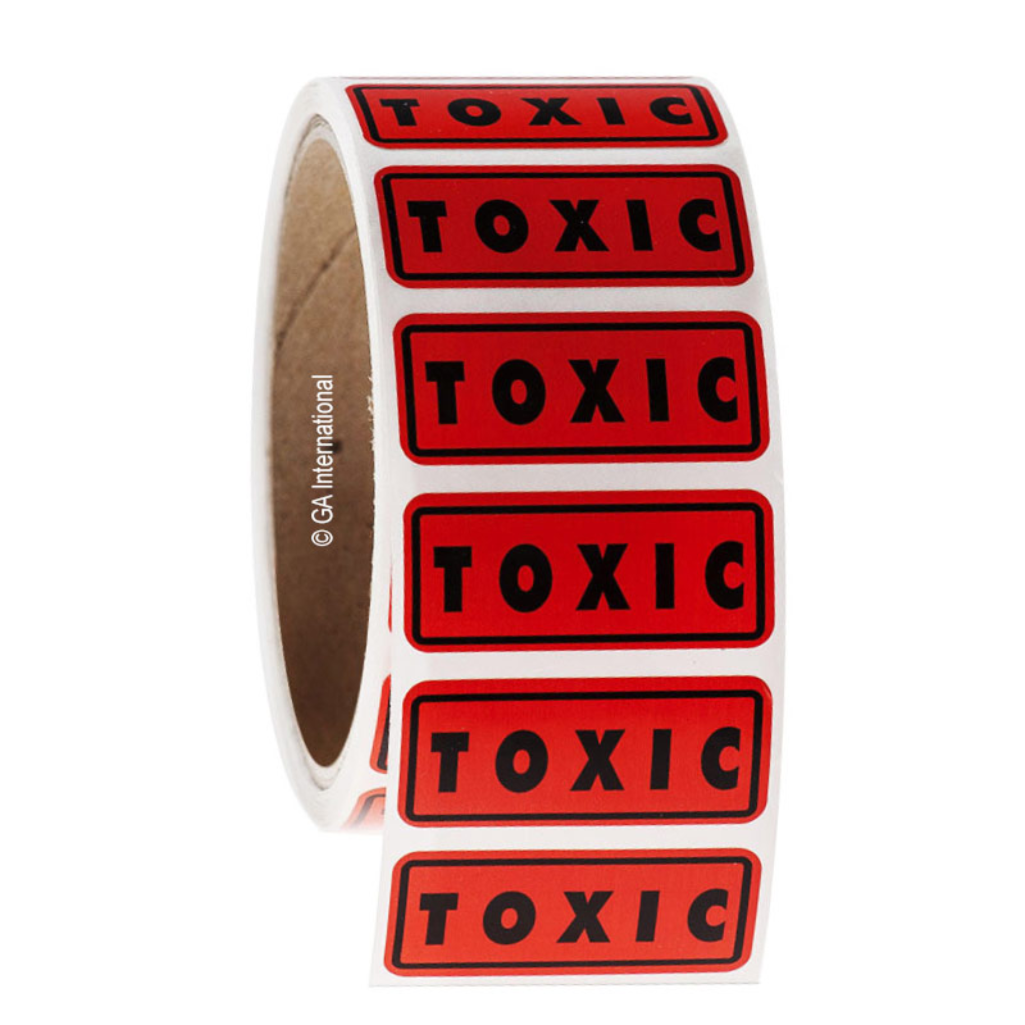 LabTAG 1.75” x 0.75” Warning Labels (Toxic) WL-001-0.25P