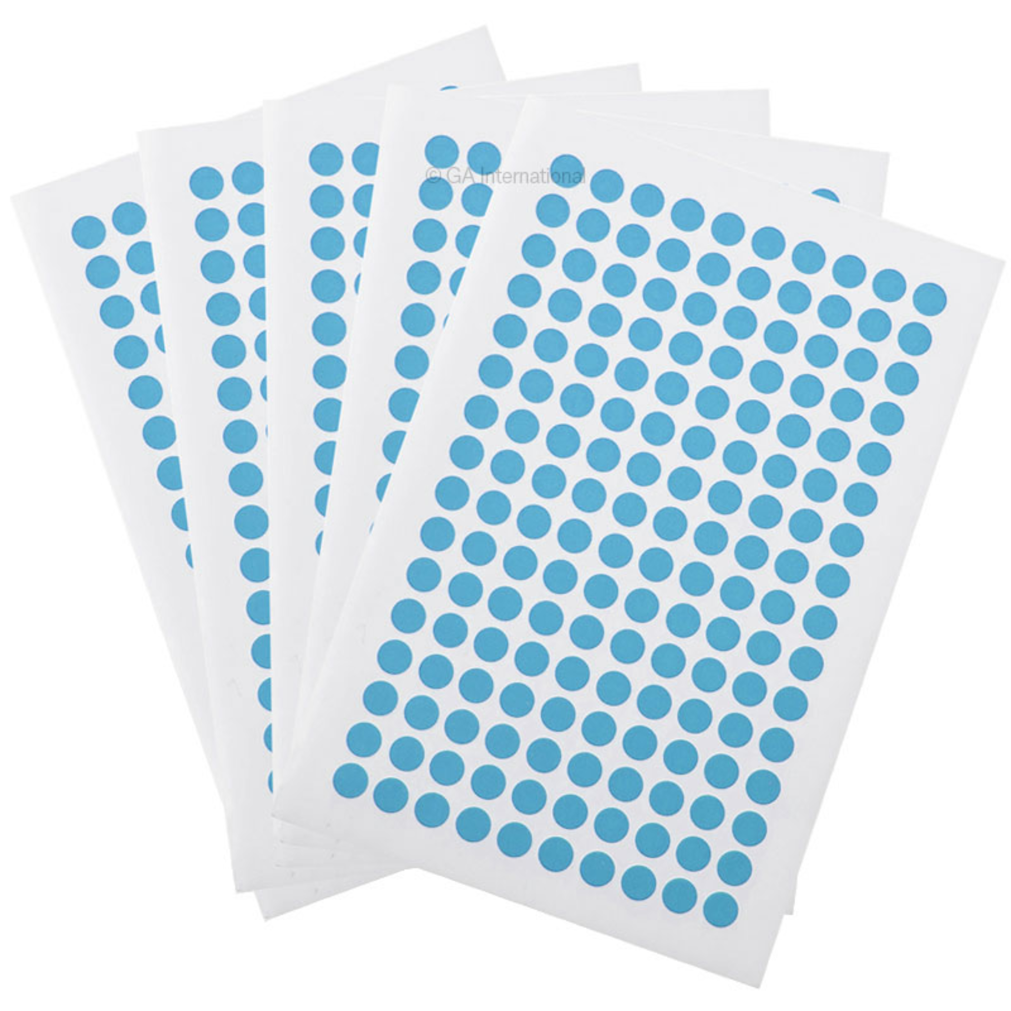 LabTAG 0.28" Circle Deep Freeze Labels [Blue] WRPLT-BL