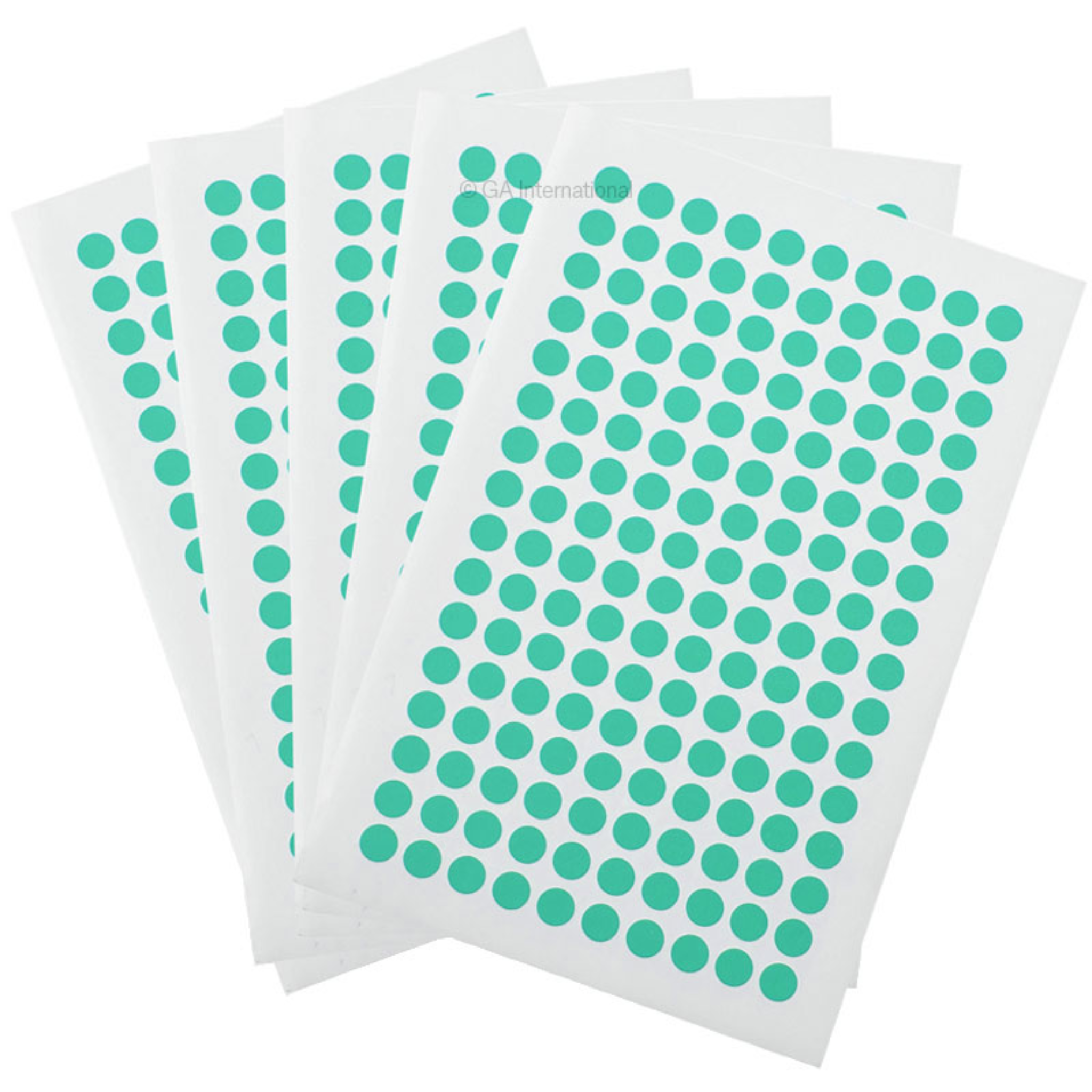LabTAG 0.28" Circle Deep Freeze Labels [Green Seafoam] WRPLT-GS