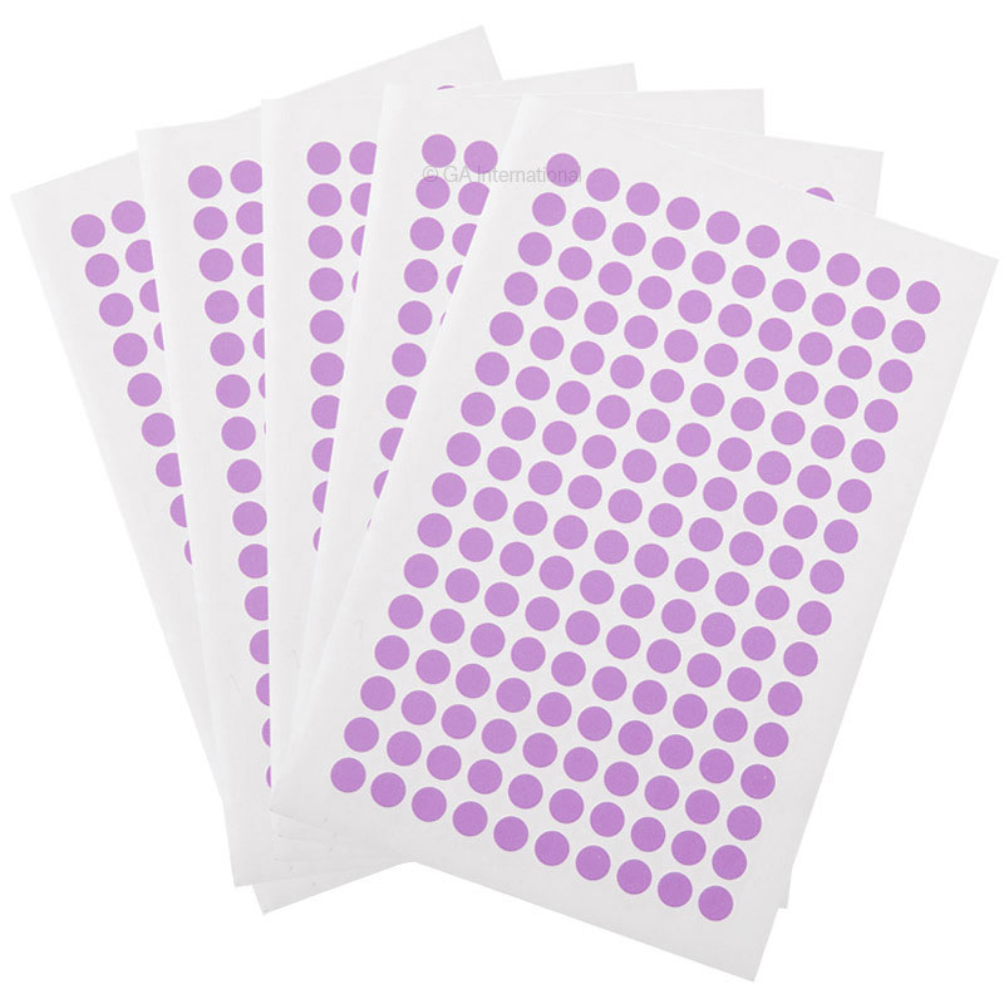 LabTAG 0.28" Circle Deep Freeze Labels [Lavender] WRPLT-LA