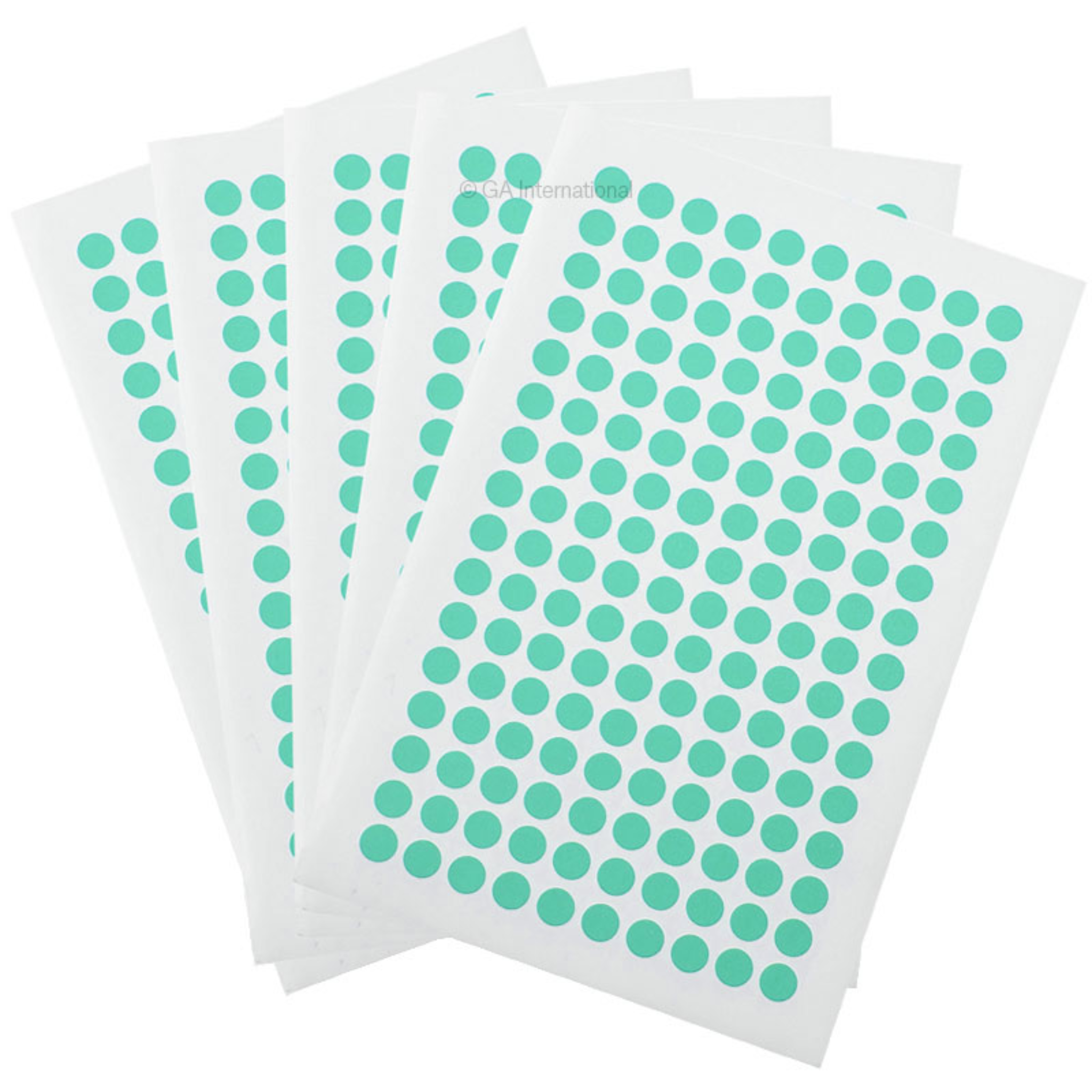 LabTAG 0.28" Circle Deep Freeze Labels [Mint] WRPLT-MT