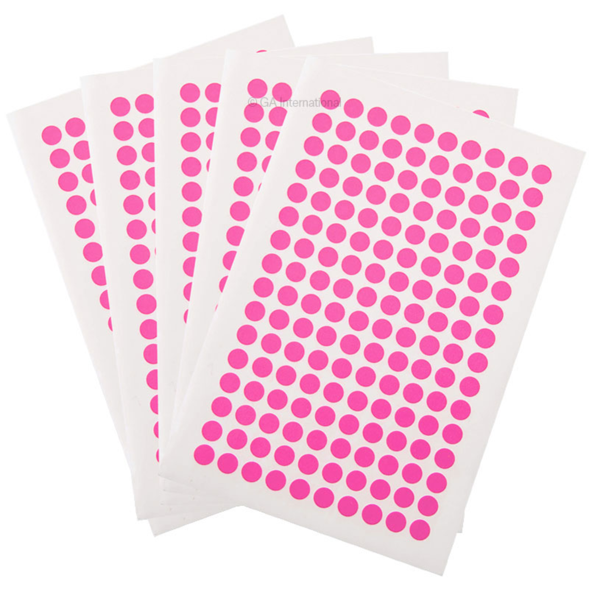 LabTAG 0.28" Circle Deep Freeze Labels [Pink] WRPLT-PI