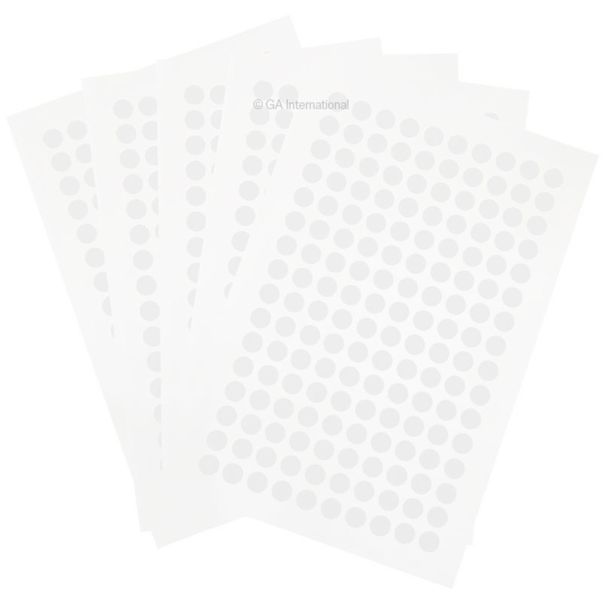 LabTAG 0.28" Circle Deep Freeze Labels [White] WRPLT-WH