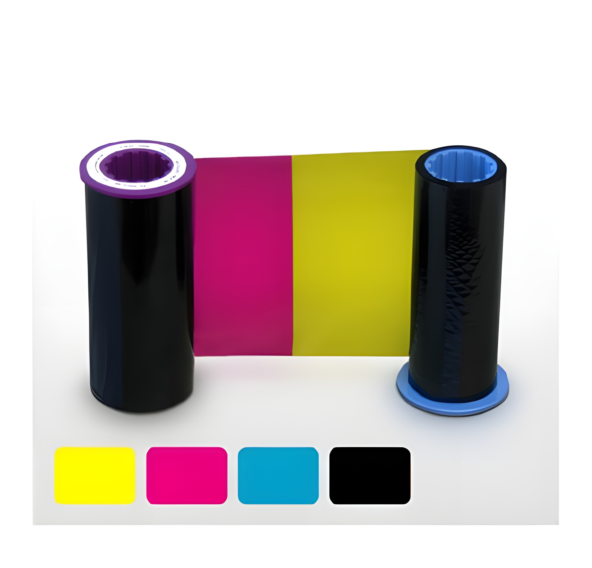 ZEBRACARD, CONSUMABLES, YMCKI TRUE COLOURS I SERIES COLOR 5 PANEL RIBBON, ZXP SERIES 8 COMPATIBLE, 500 IMAGES PER ROLL, PRICED PER ROLL