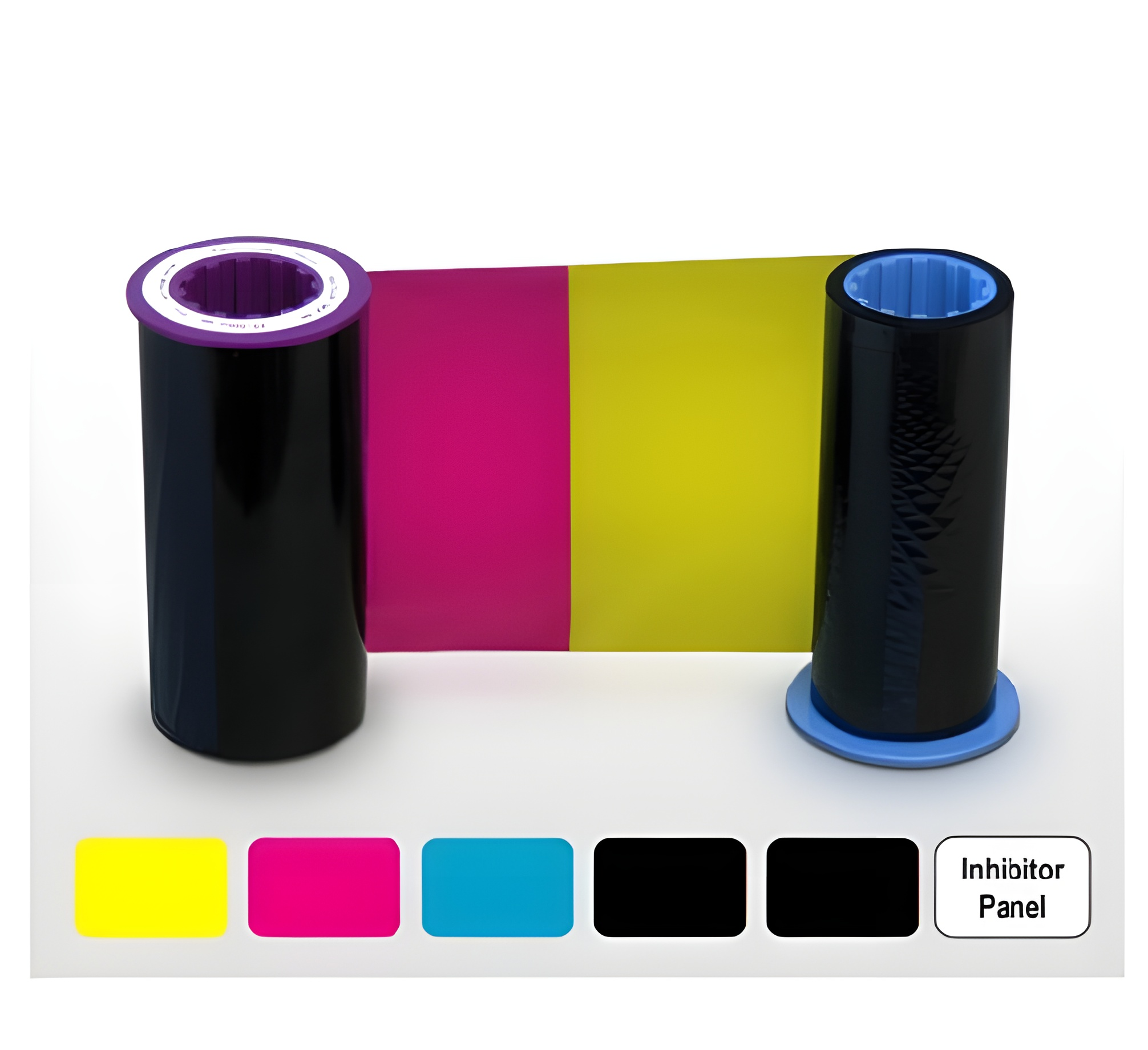ZEBRACARD, CONSUMABLES, YMCKKI TRUE COLOURS I SERIES COLOR 6 PANEL RIBBON, ZXP SERIES 8 COMPATIBLE, 415 IMAGES PER ROLL, PRICED PER ROLL