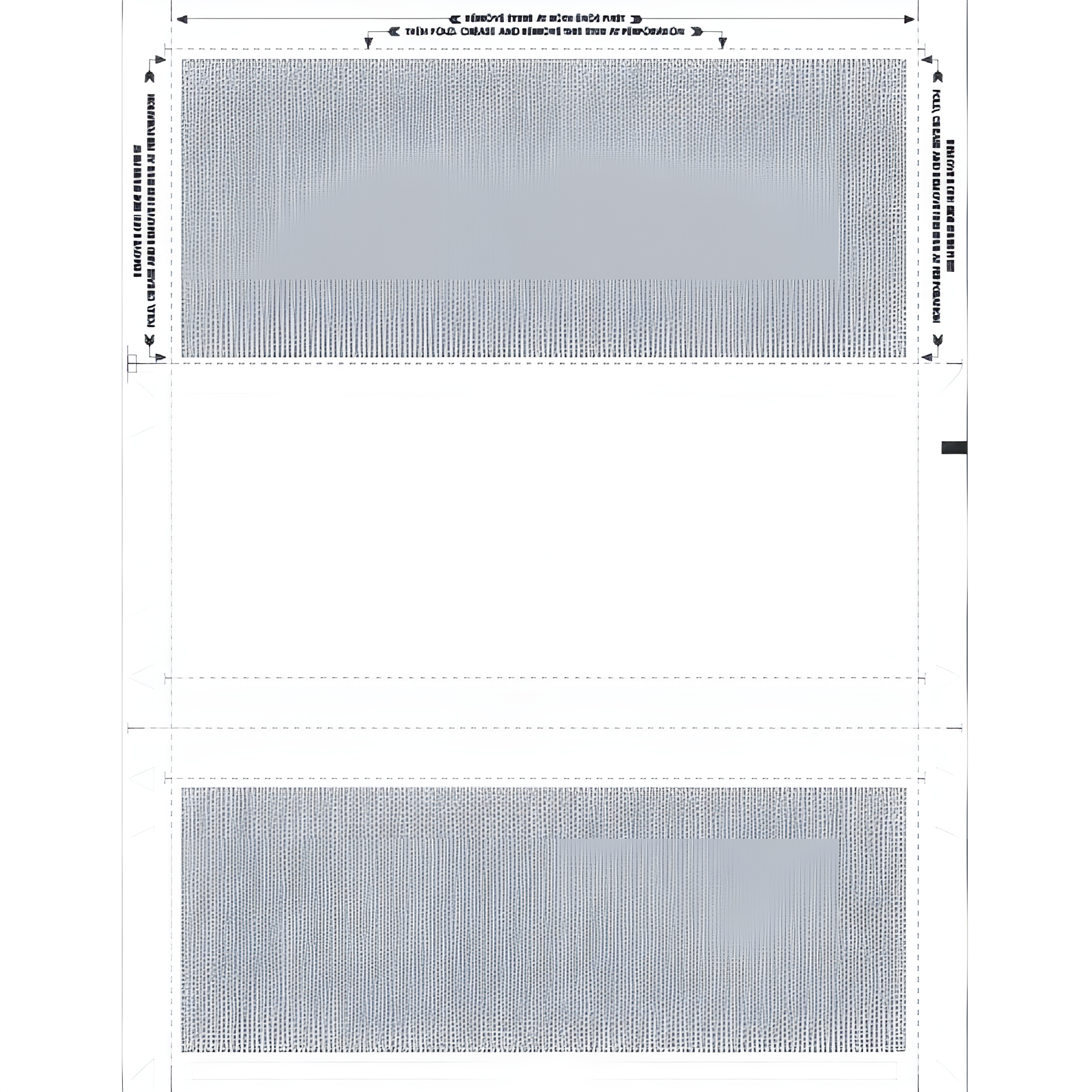 Blue All Purpose Pressure Seal Form Z811BA