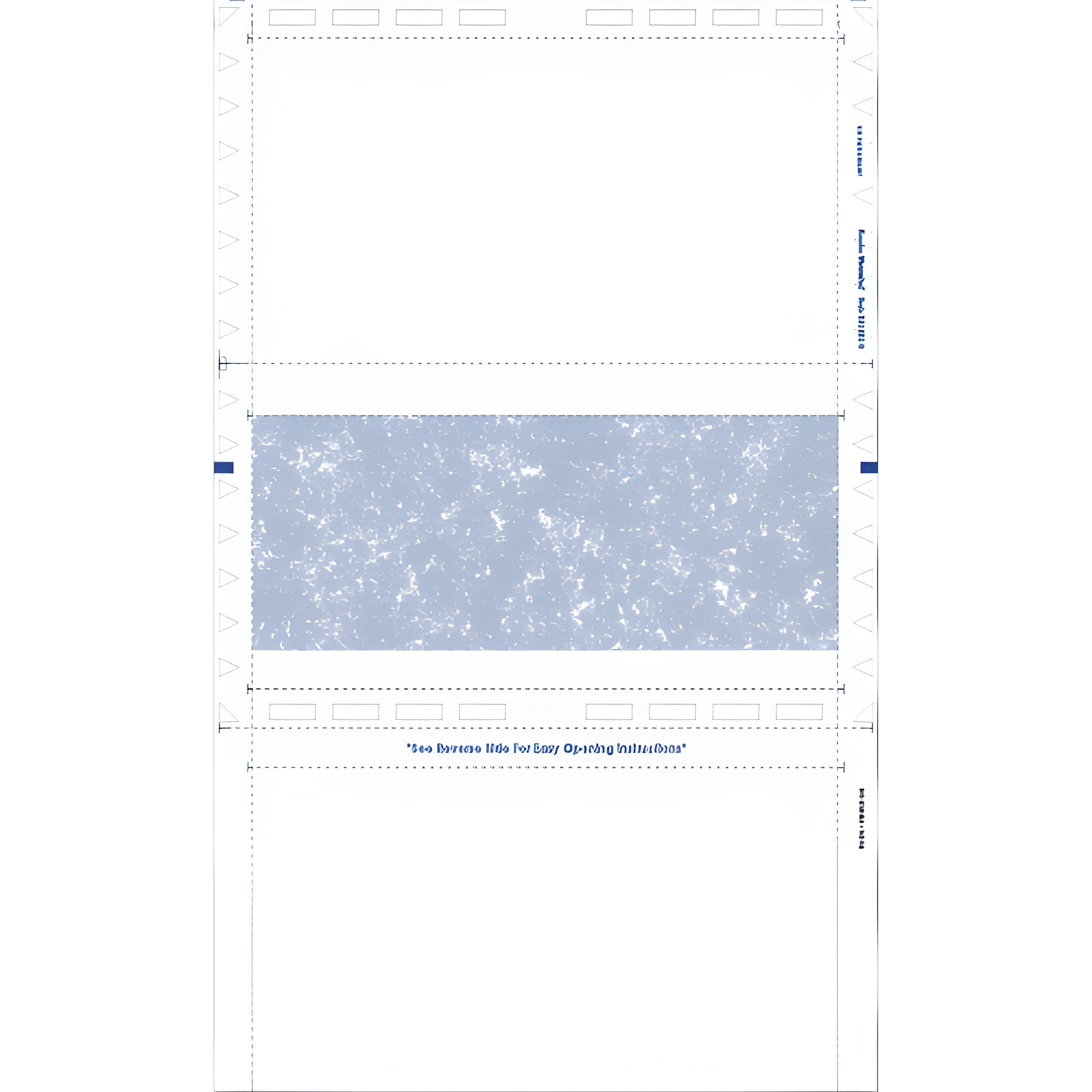 Blue Void Panto Check Pressure Seal Form Z814B2-O