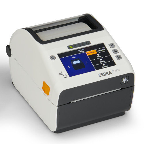 Zebra ZD621d-HC DT Printer [203dpi, Ethernet, Healthcare Approved, Cutter] ZD6AL42-D21F00EZ