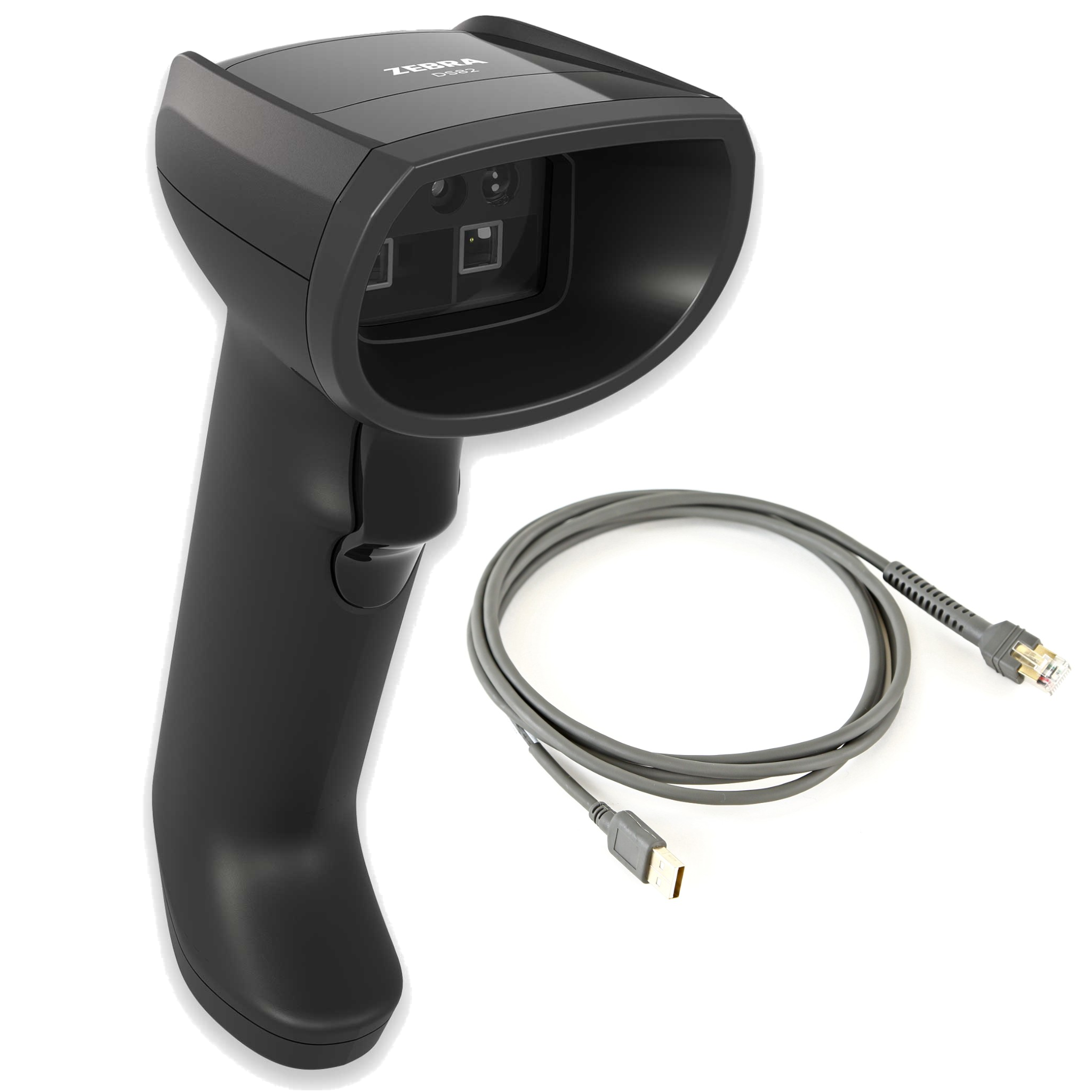 Zebra DS8208 Handheld Scanner [Standard Range, Corded, USB Cable] DS8208-SR4U2104ZVW