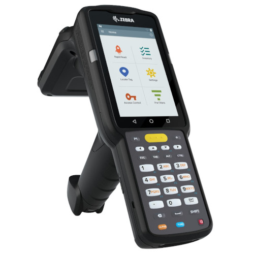 Zebra MC3330xR UHF RFID Mobile Computer [4GB/32GB, Standard Range Scanner, 47 Key, TAA, Disabled Microphone] MC333U-GJ4EG4FTD2