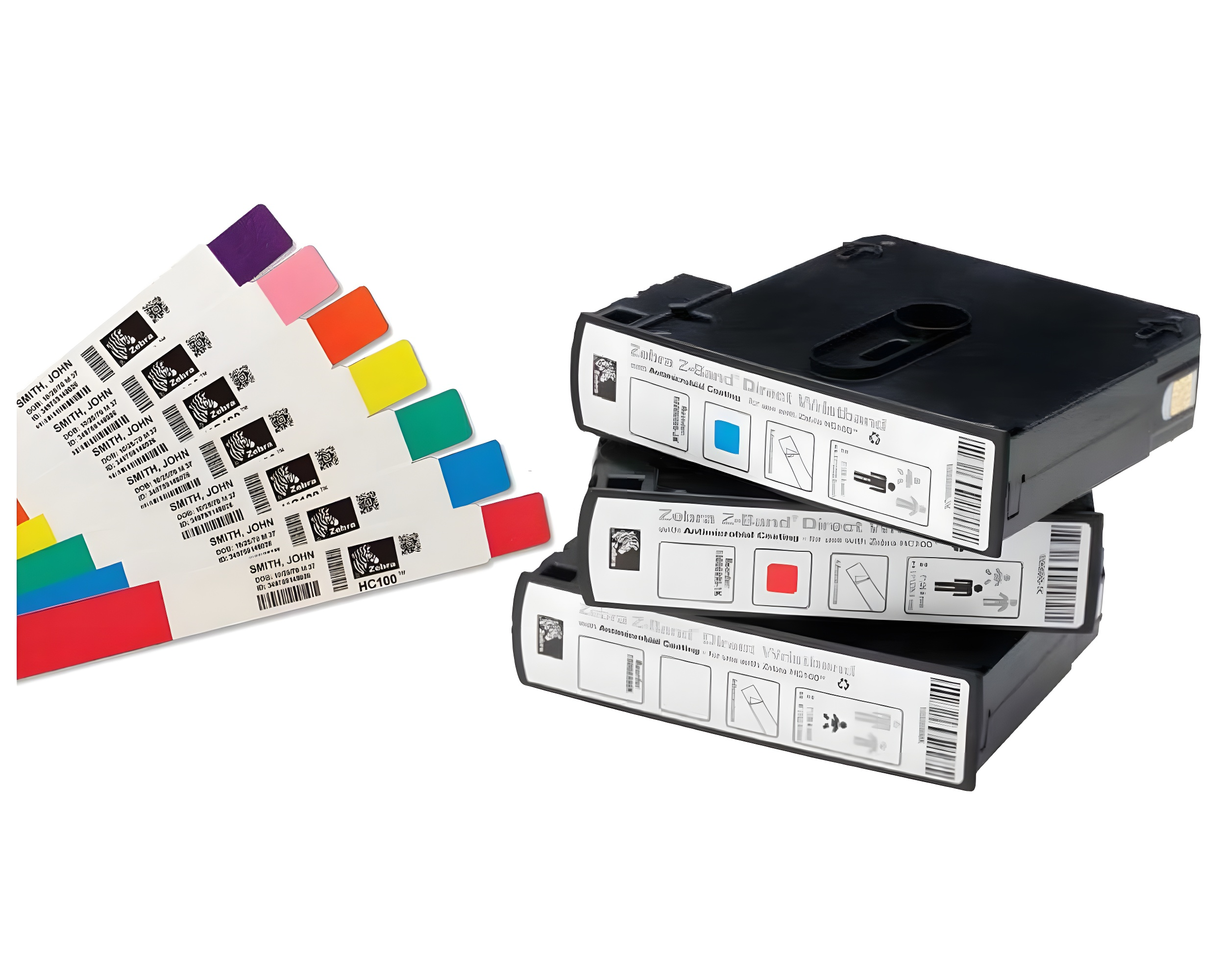 Zebra Z-Band Direct Wristband Cartridge 10006995K