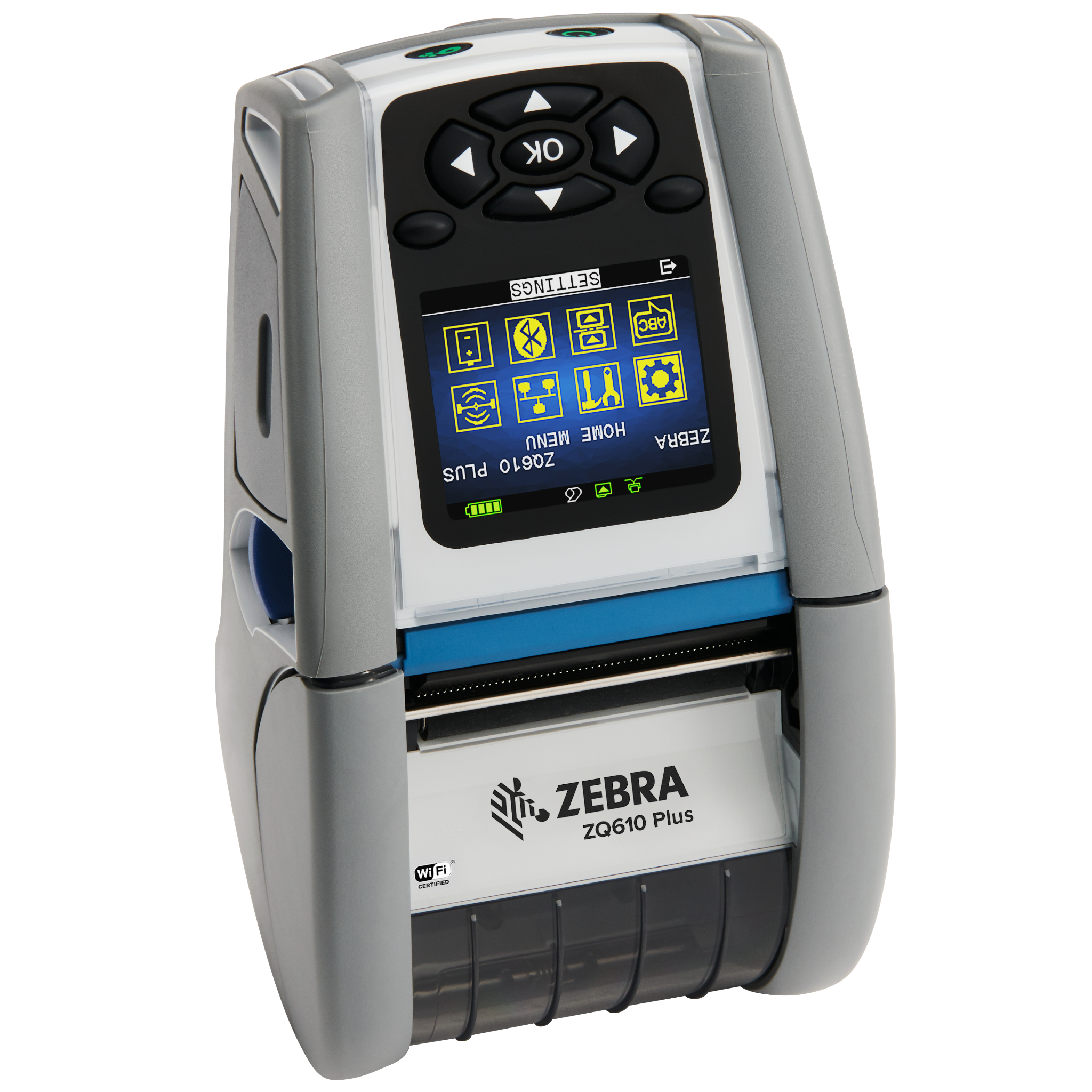 Zebra ZQ610 Plus HC DT Printer [203dpi, Battery, Healthcare Approved] ZQ61-HUFA004-00