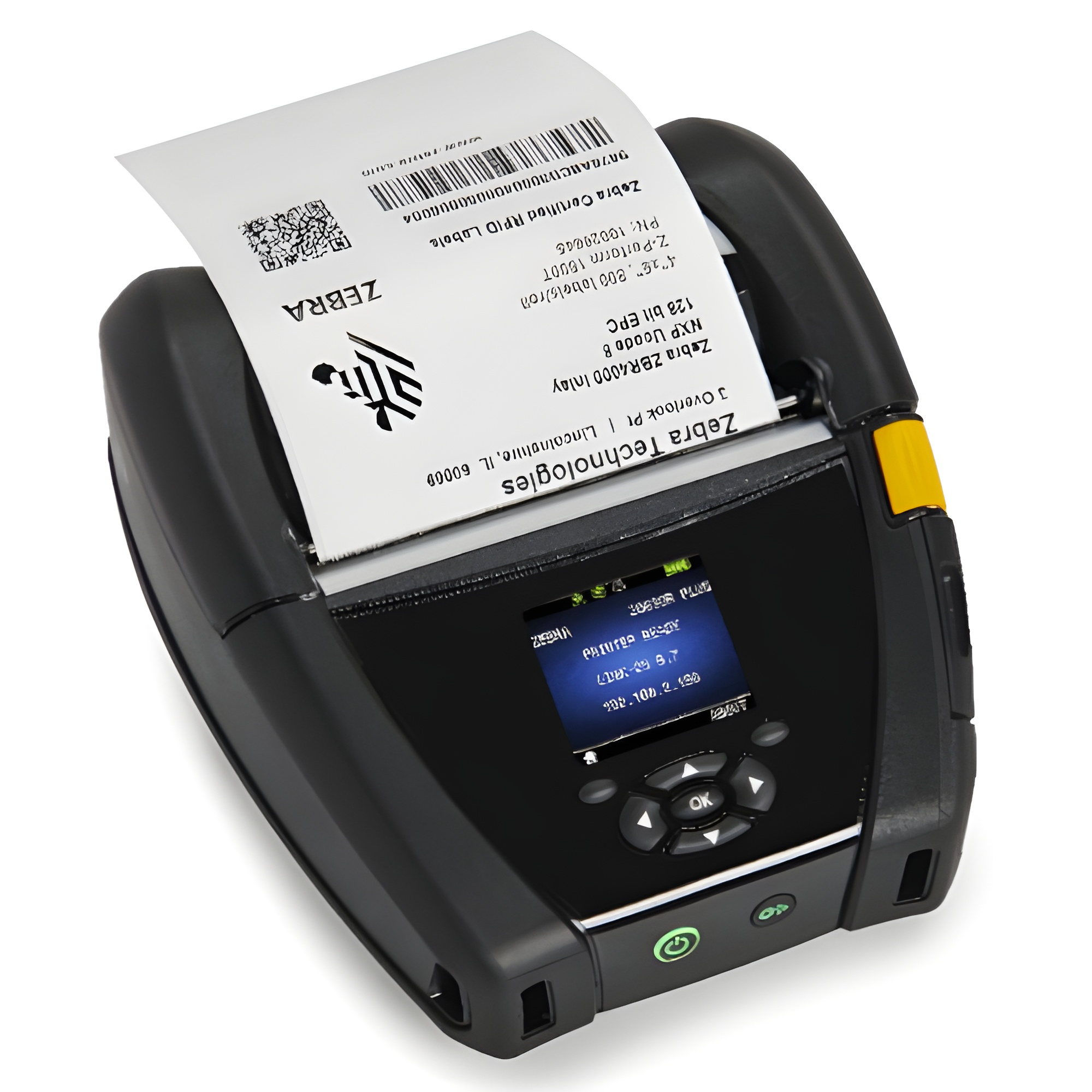 Zebra ZQ630 Plus RFID DT Printer [203dpi, WiFi, Battery, RFID Encoder] ZQ63-RUWA004-00