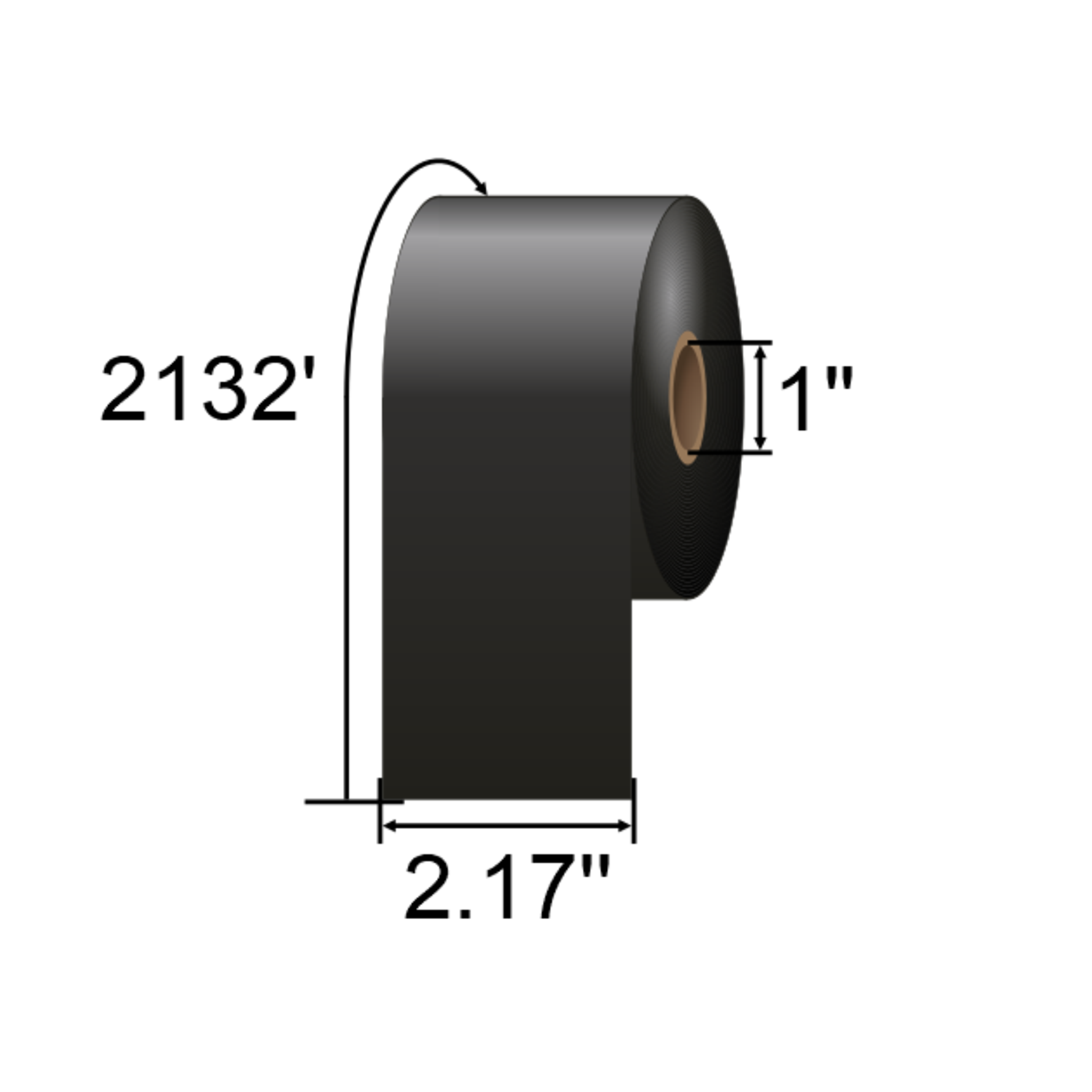 DNP 2.17x2460ft Flexible Packaging Ribbon 18105729