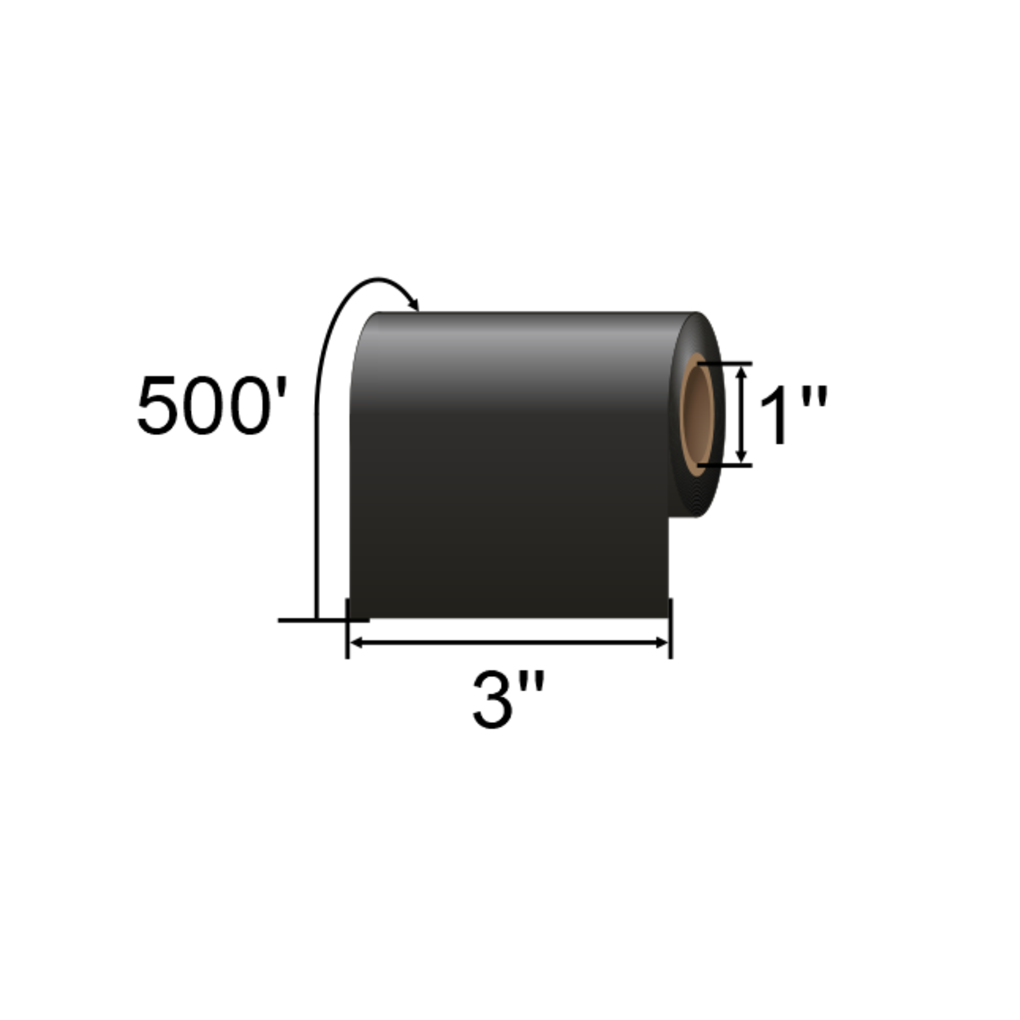 Honeywell ThermaMAX TMX1500 Comparable Ribbon [6 Rolls] 11023006-BAR-6