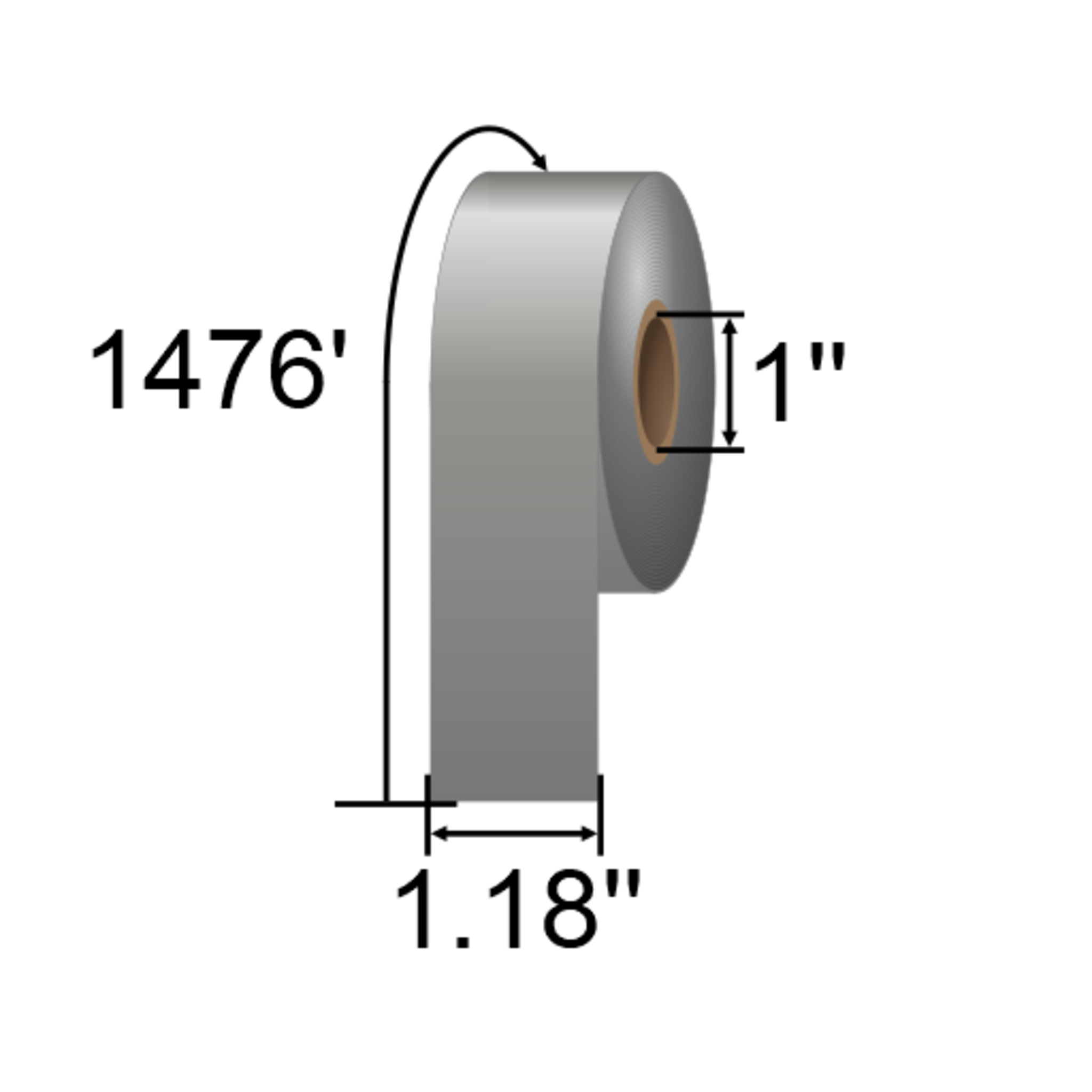 DNP 1.18x1476ft Flexible Packaging Ribbon 18105484