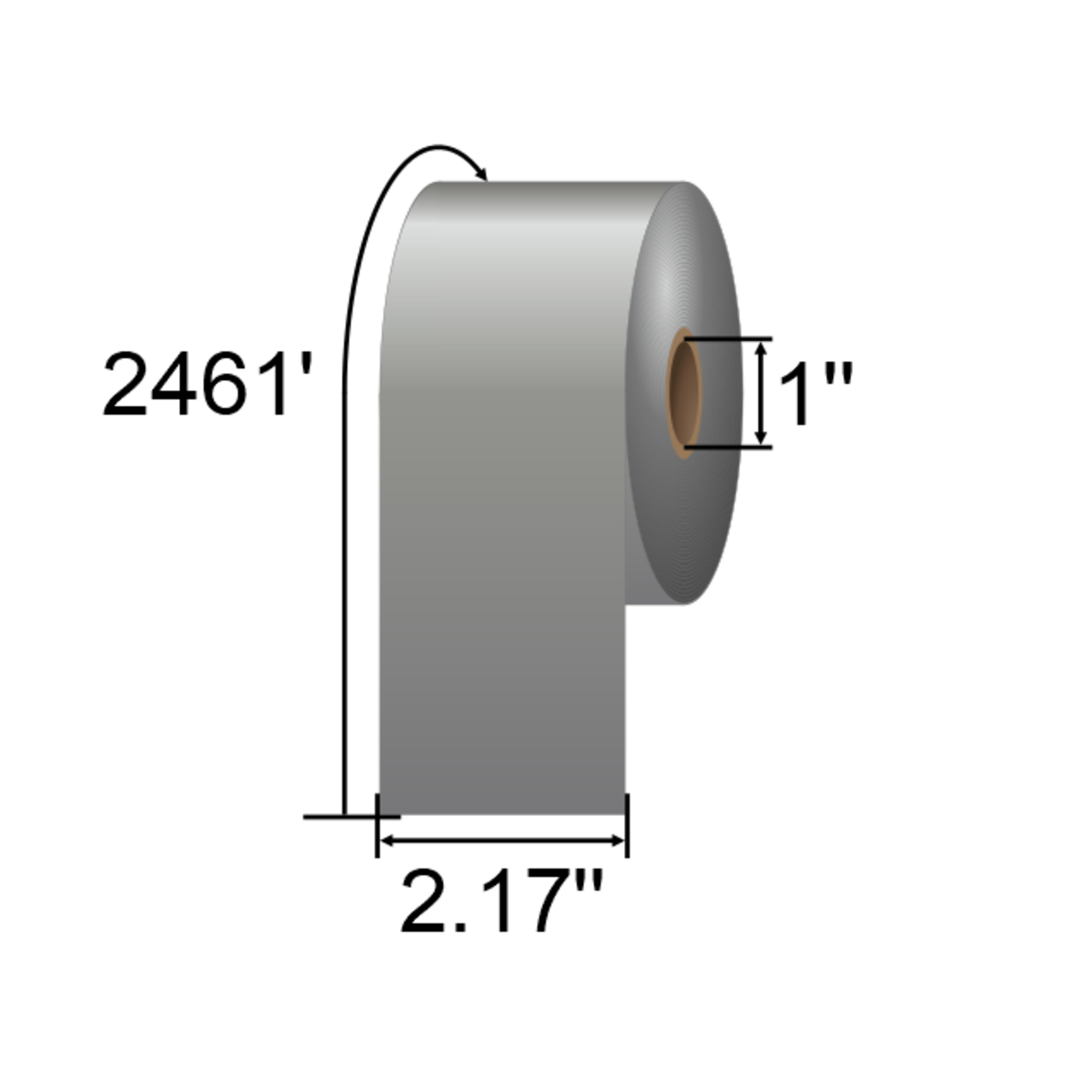 DNP 2.17x2460ft Flexible Packaging Ribbon 18105712