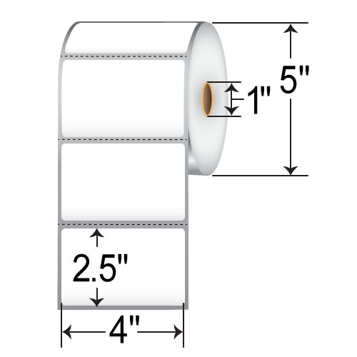 Honeywell 4 x 2.5 TT Synthetic Label E25757