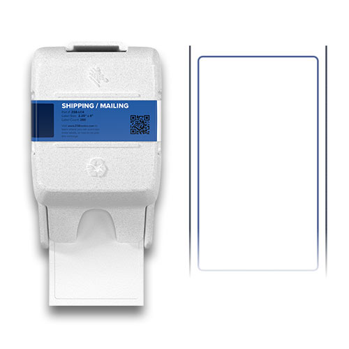 ZSB 2.25 x 4 Shipping Label Cartridge ZSB-LC4