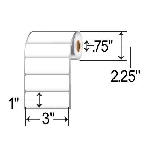 TSC 3x1  DT Label [Premium Top Coated] TSCML-300100-3-03