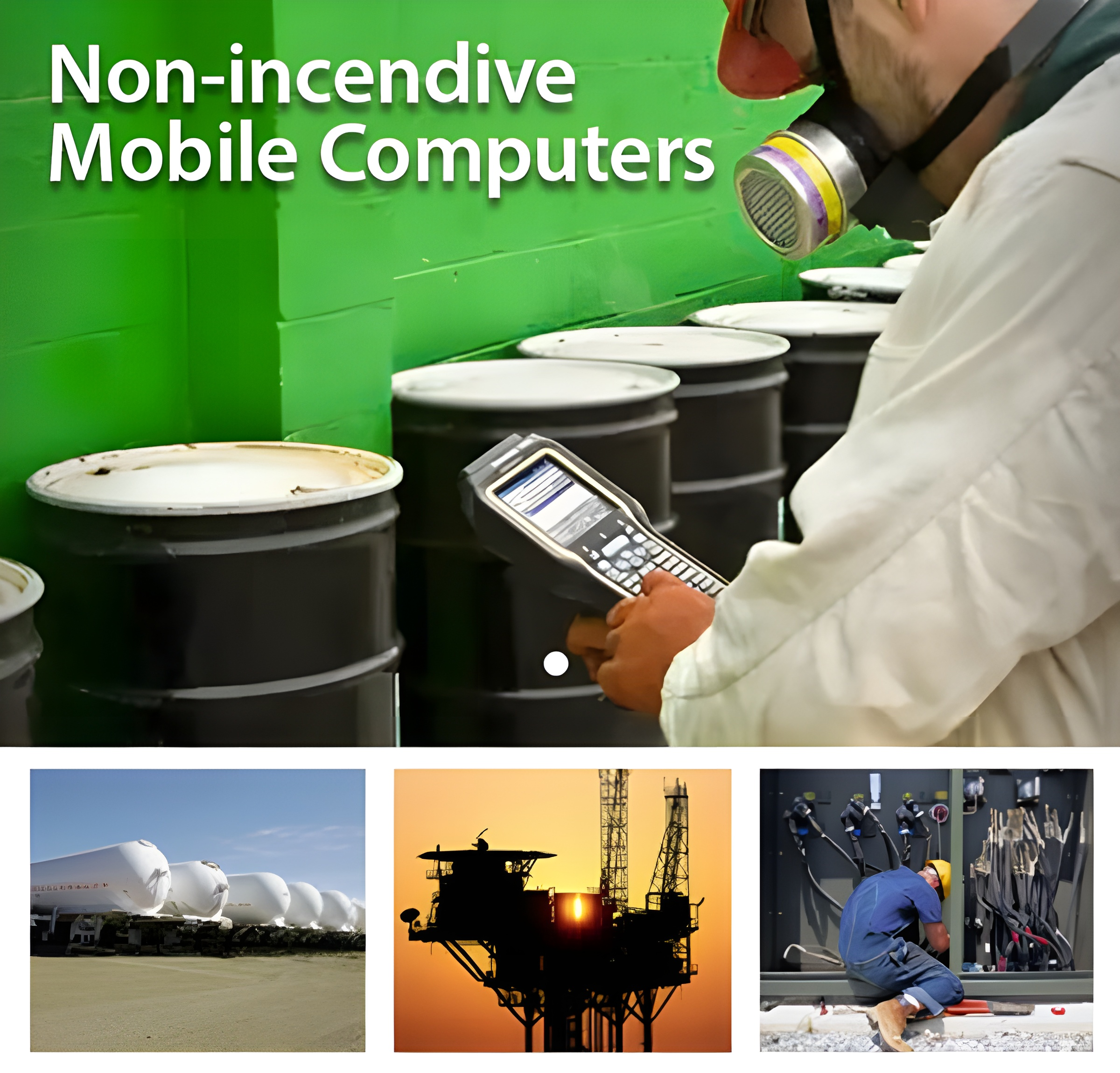 Non-incendive Class 1 Div 2 Mobile Computer