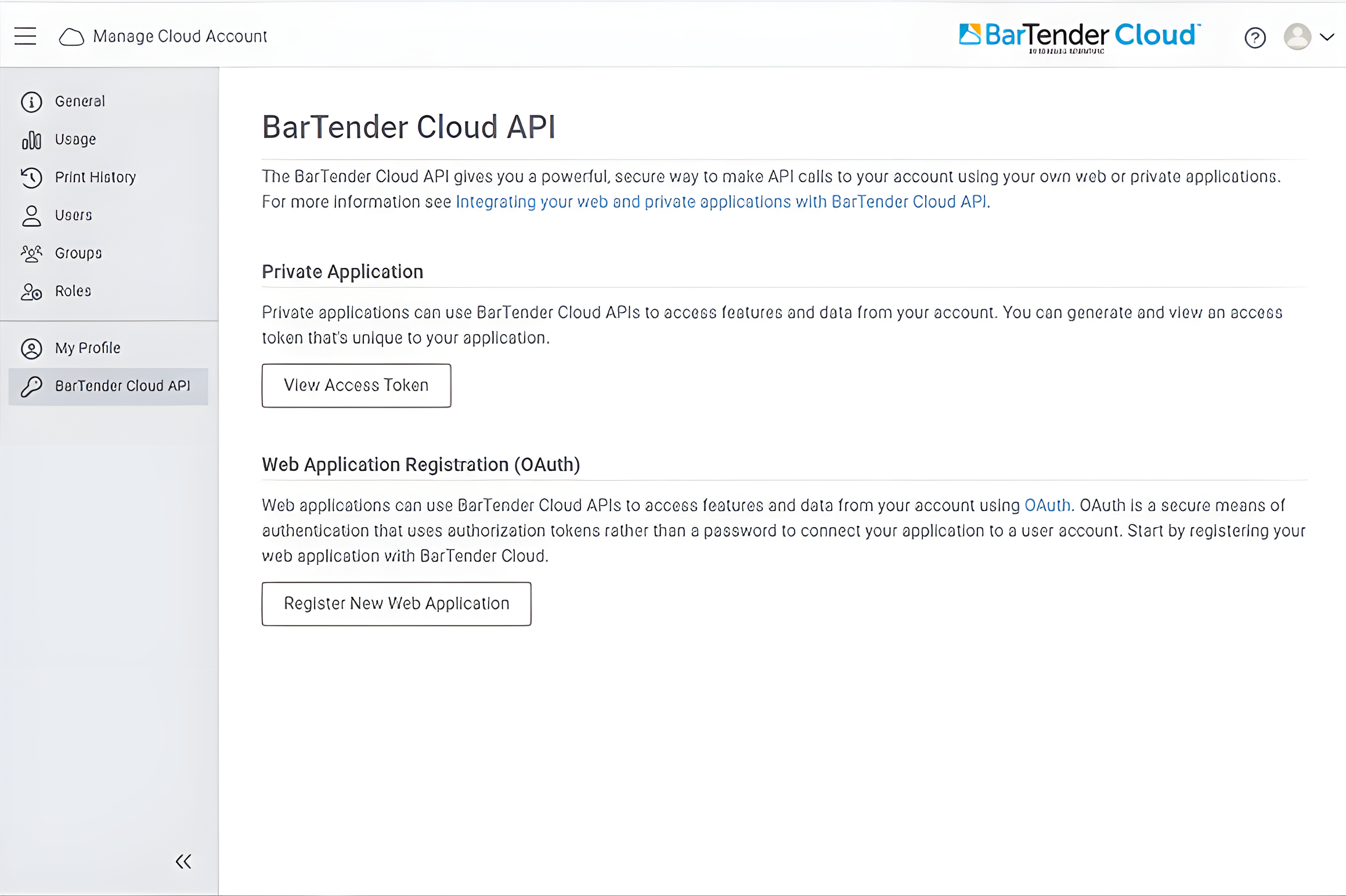 Integrate Business App REST API