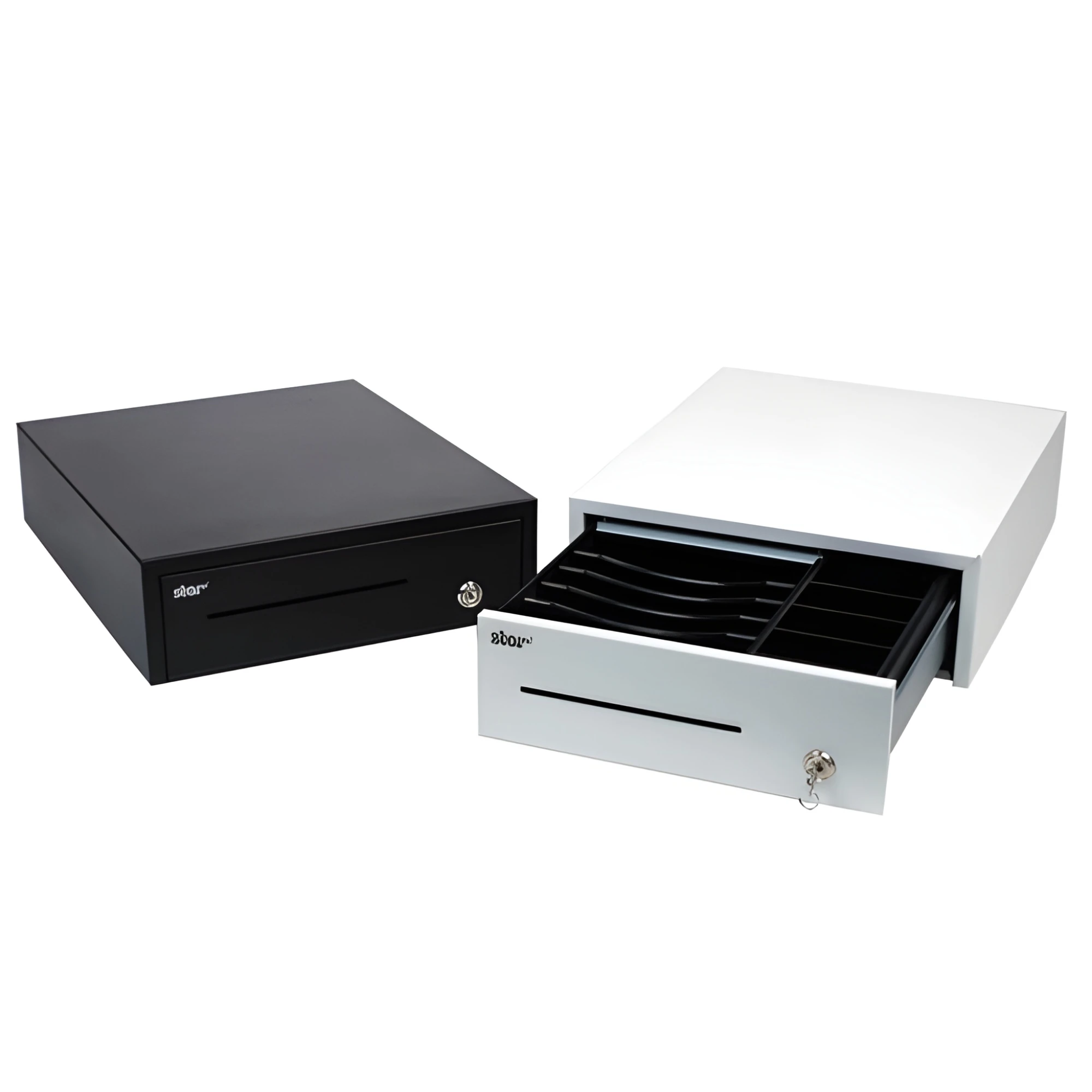 Cash drawer for a retail point-of-sale counter