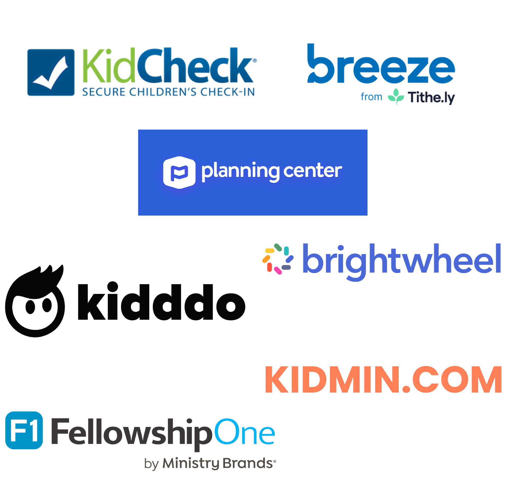 Church software companies compatible with check-in hardware