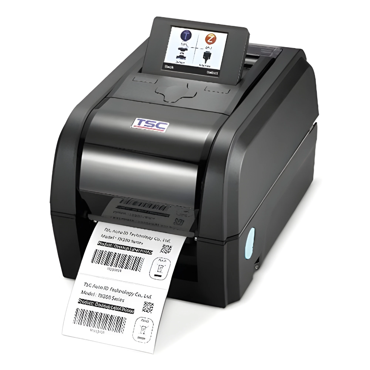 High-resolution thermal label printer